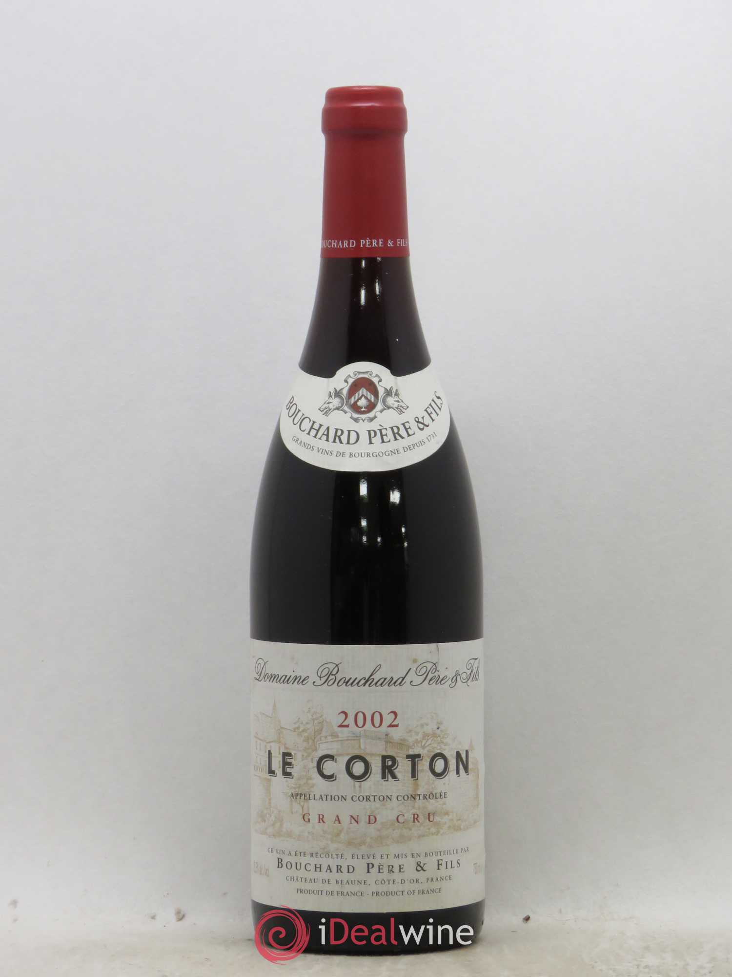 Corton Grand Cru Le Corton Bouchard Père & Fils 2002 - Lot de 1 bouteille - 0
