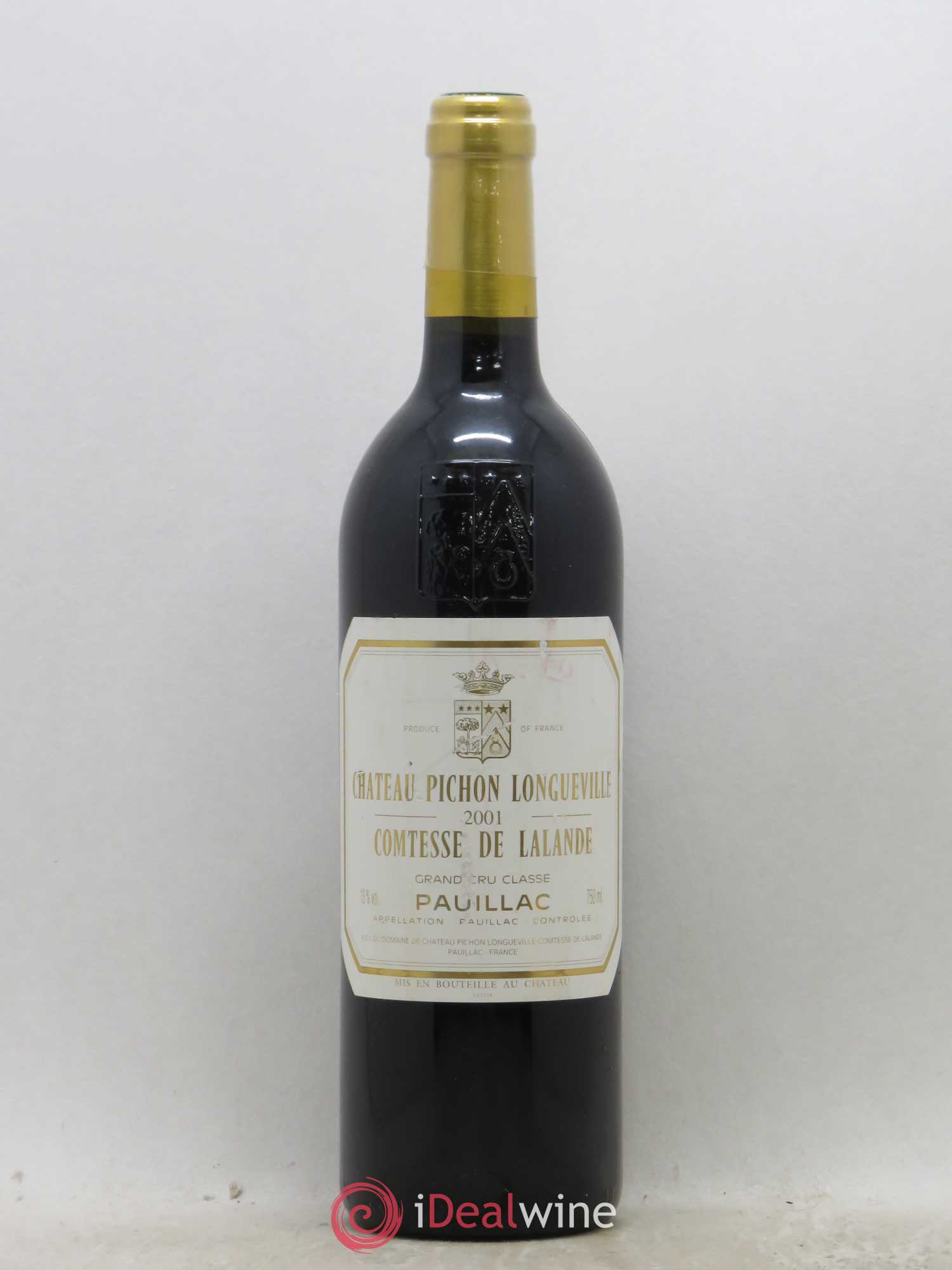 Château Pichon Longueville Comtesse de Lalande 2ème Grand Cru Classé 2001 - Lot de 1 bouteille - 0