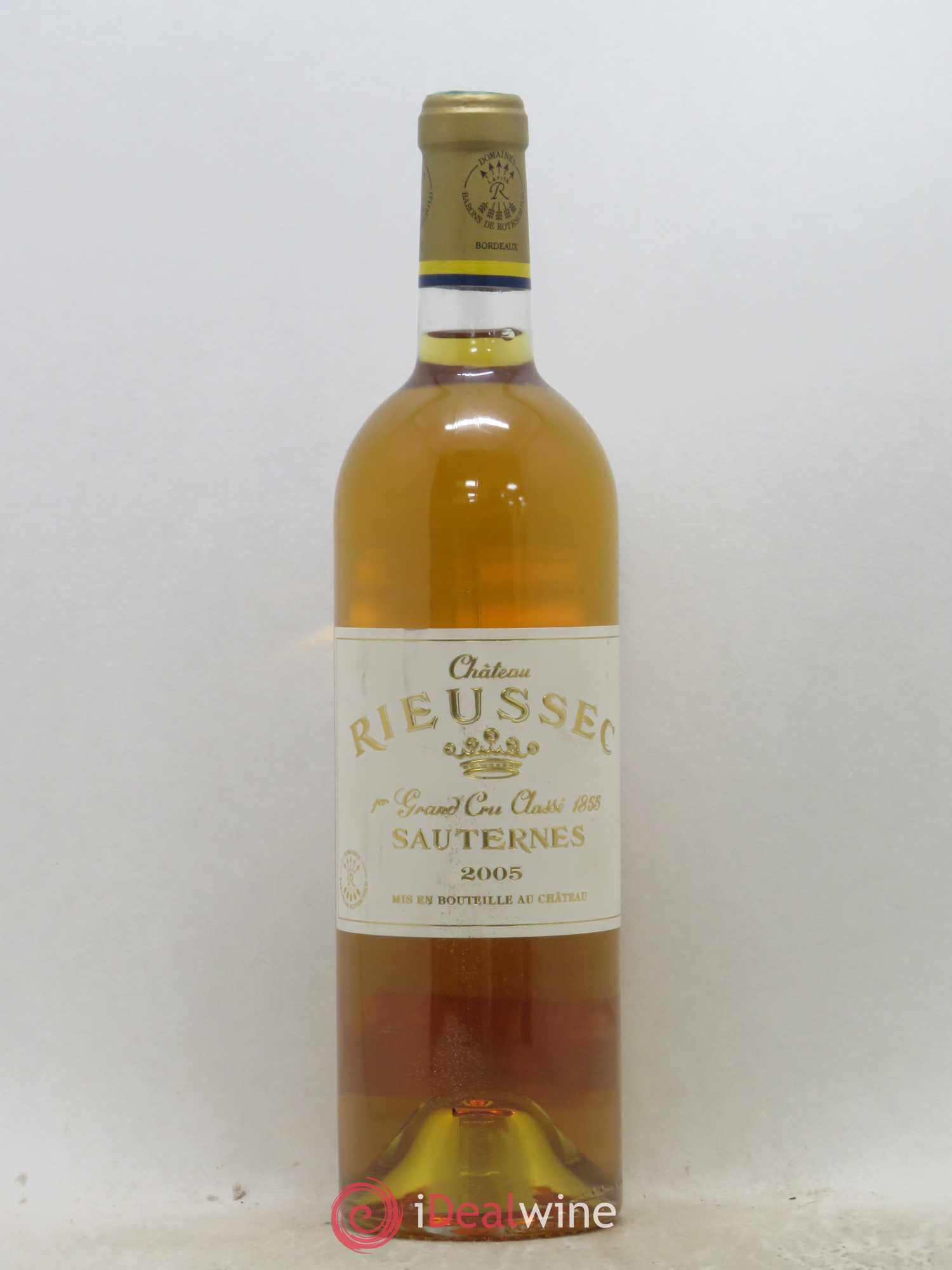 Château Rieussec 1er Grand Cru Classé 2005 - Posten von 1 Flasche - 0