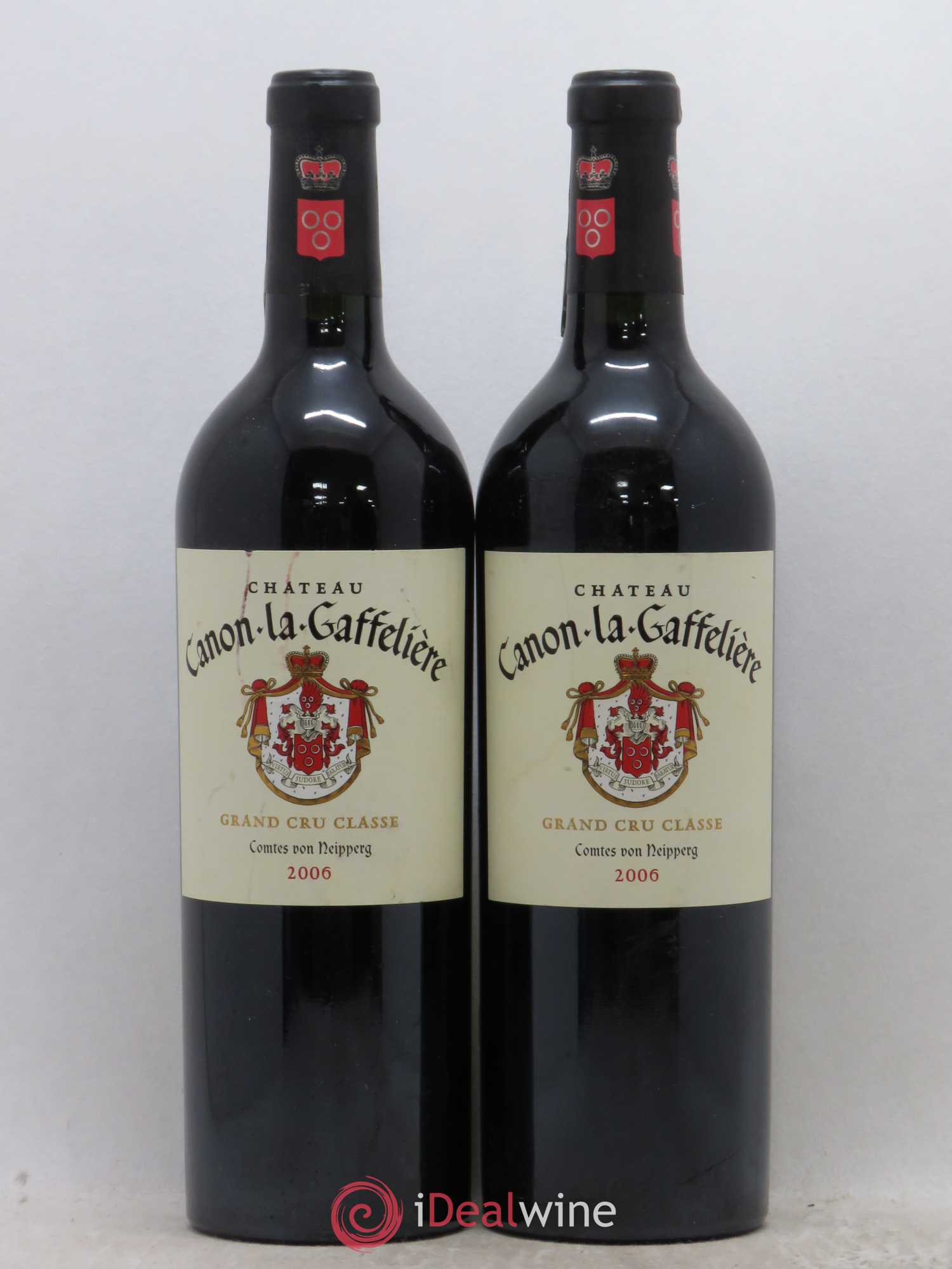 Château Canon la Gaffelière 1er Grand Cru Classé B 2006 - Lot de 2 bouteilles - 0