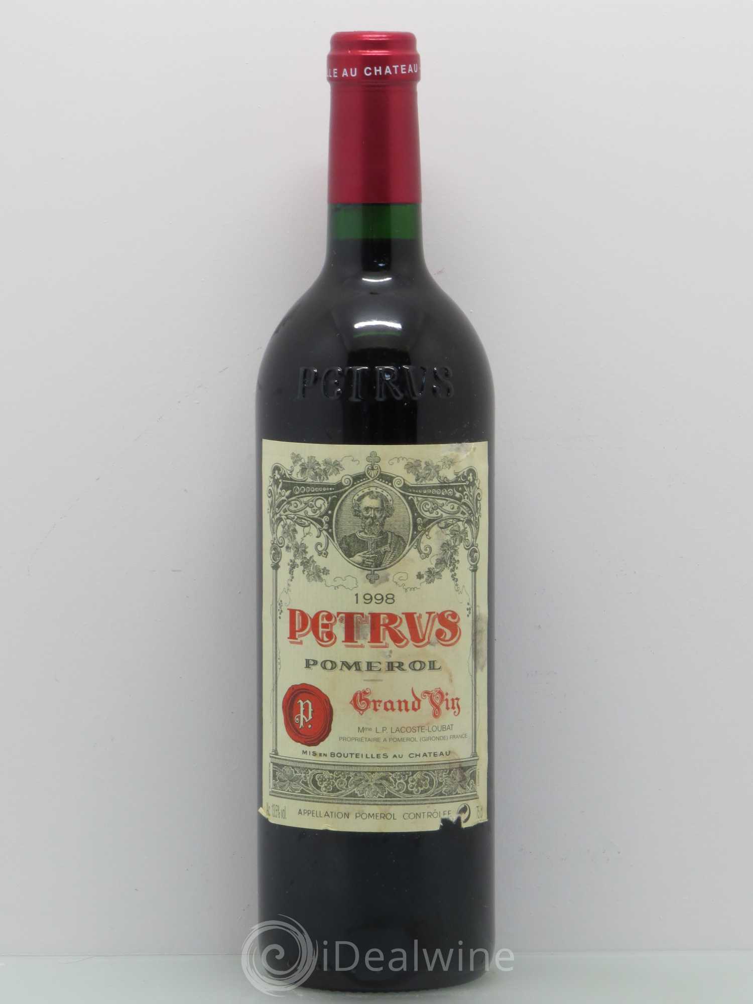 Petrus 1998 - Lot de 1 bouteille - 0