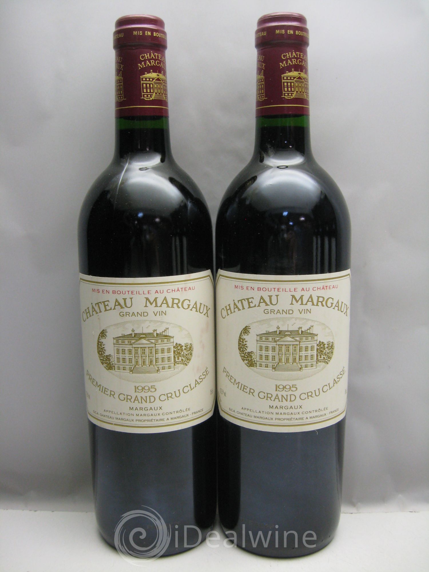 Château Margaux 1er Grand Cru Classé 1995 - Lot de 6 bouteilles - 0