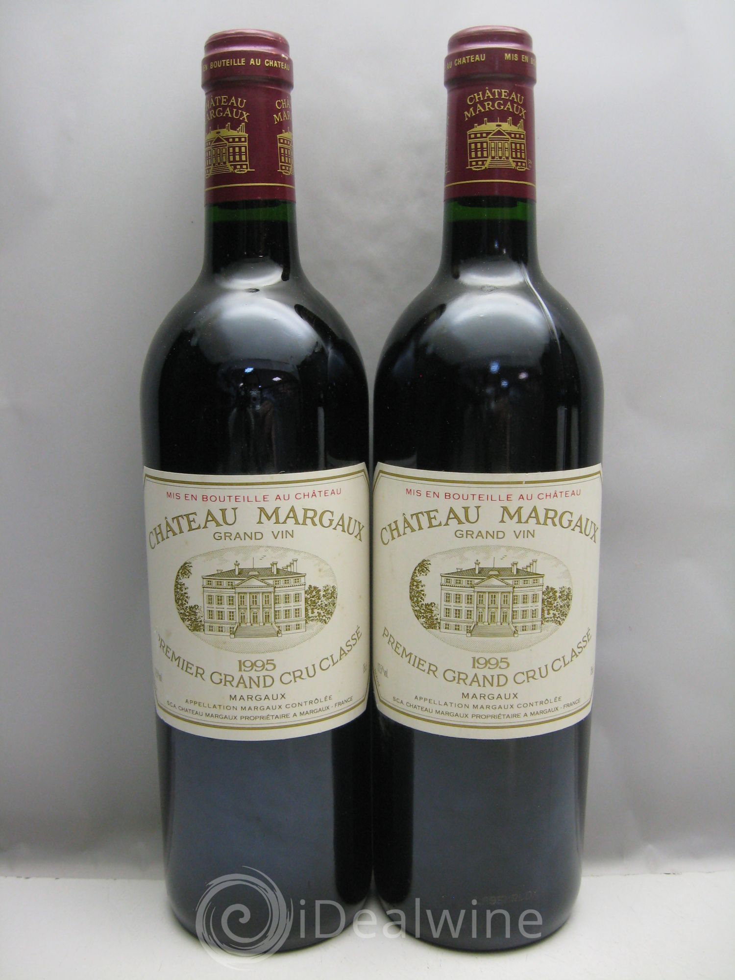 Château Margaux 1er Grand Cru Classé 1995 - Lot de 6 bouteilles - 1