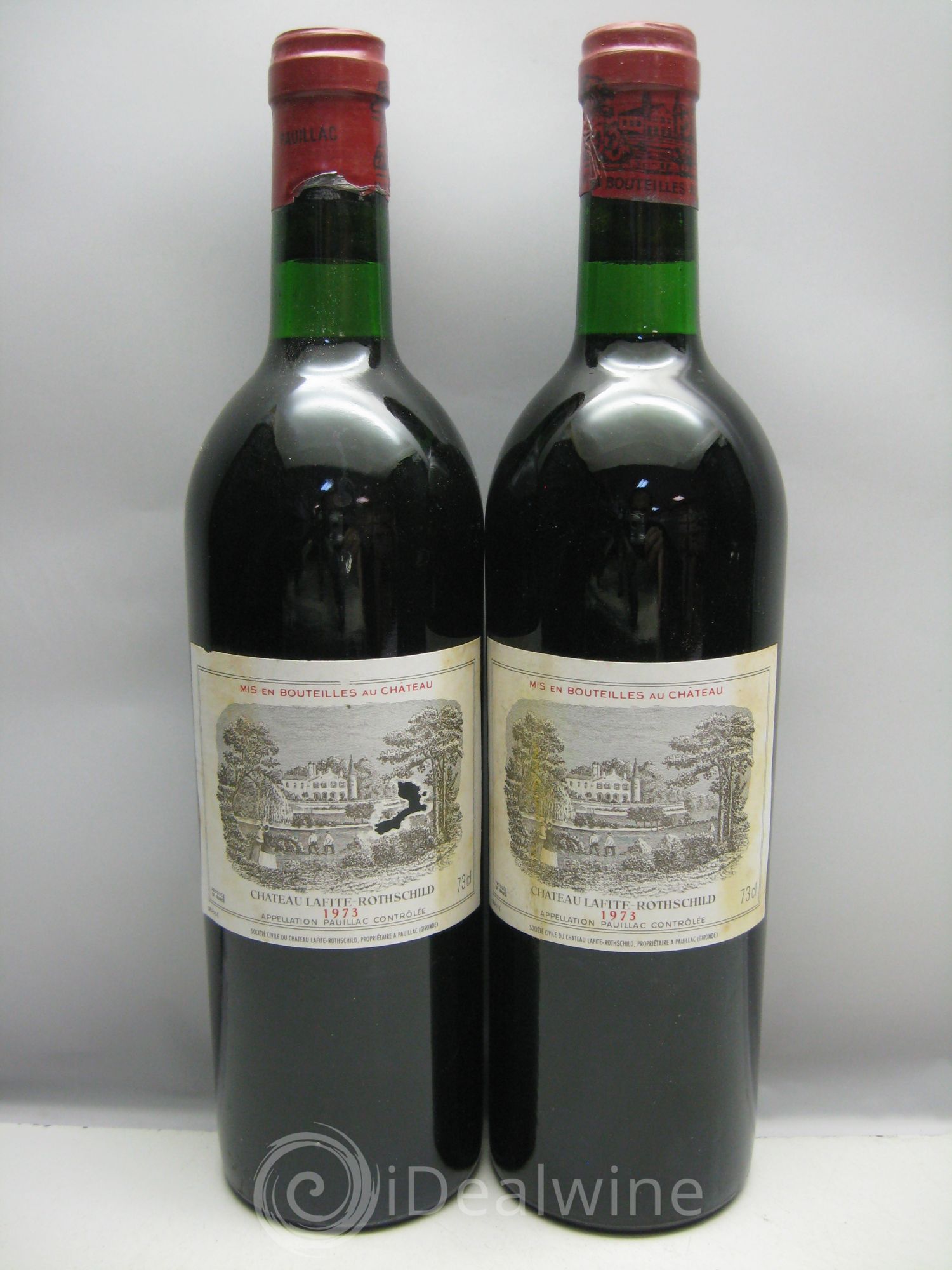Château Lafite Rothschild 1er Grand Cru Classé 1973 - Lot de 6 bouteilles - 2