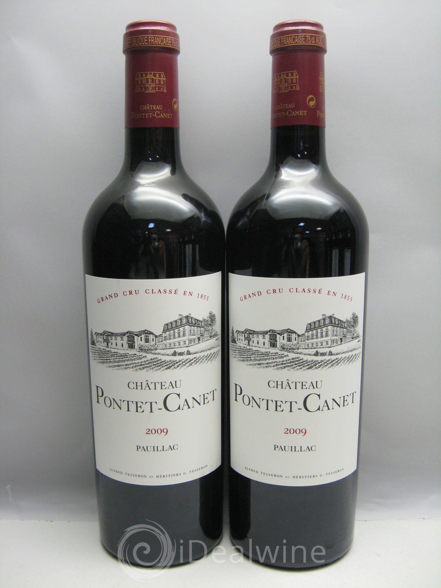 Château Pontet Canet 5ème Grand Cru Classé (2 CBO 6 btes) 2009 - Lot de 12 bouteilles - 1