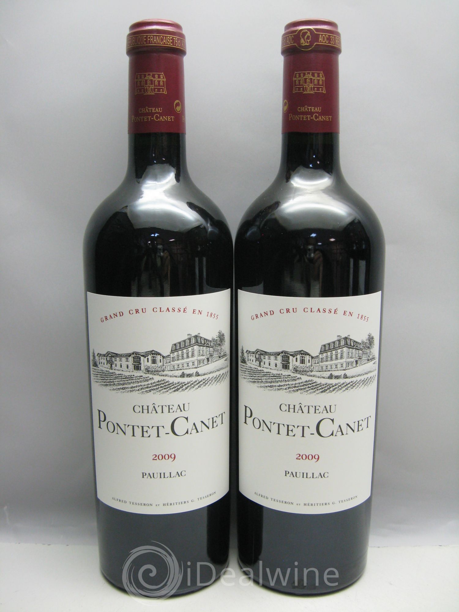 Château Pontet Canet 5ème Grand Cru Classé (2 CBO 6 btes) 2009 - Lot de 12 bouteilles - 3