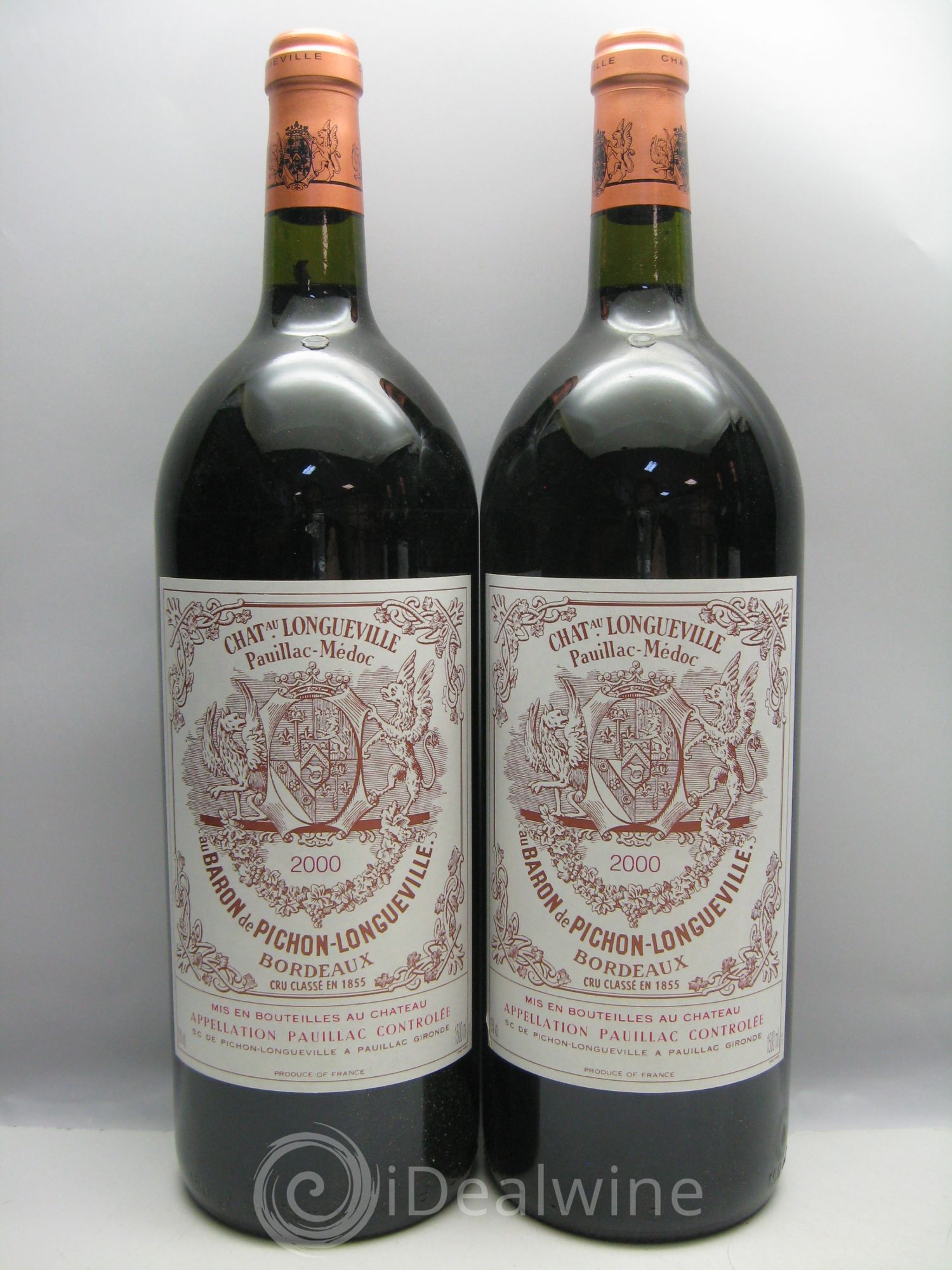 Pichon Longueville Baron 2ème Grand Cru Classé 2000 - Lot de 6 magnums - 1
