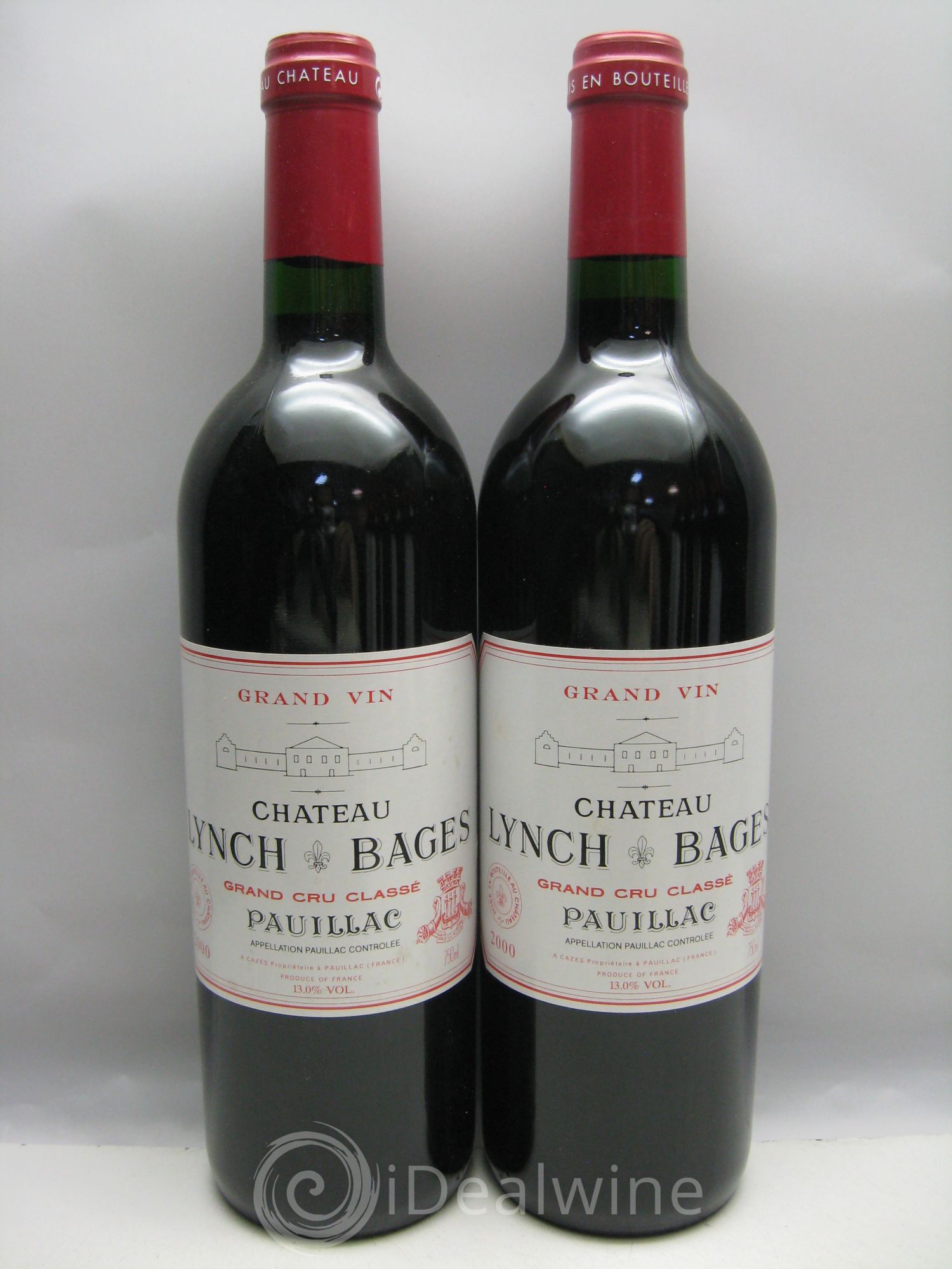 Château Lynch Bages 5ème Grand Cru Classé 2000 - Lot de 12 bouteilles - 0