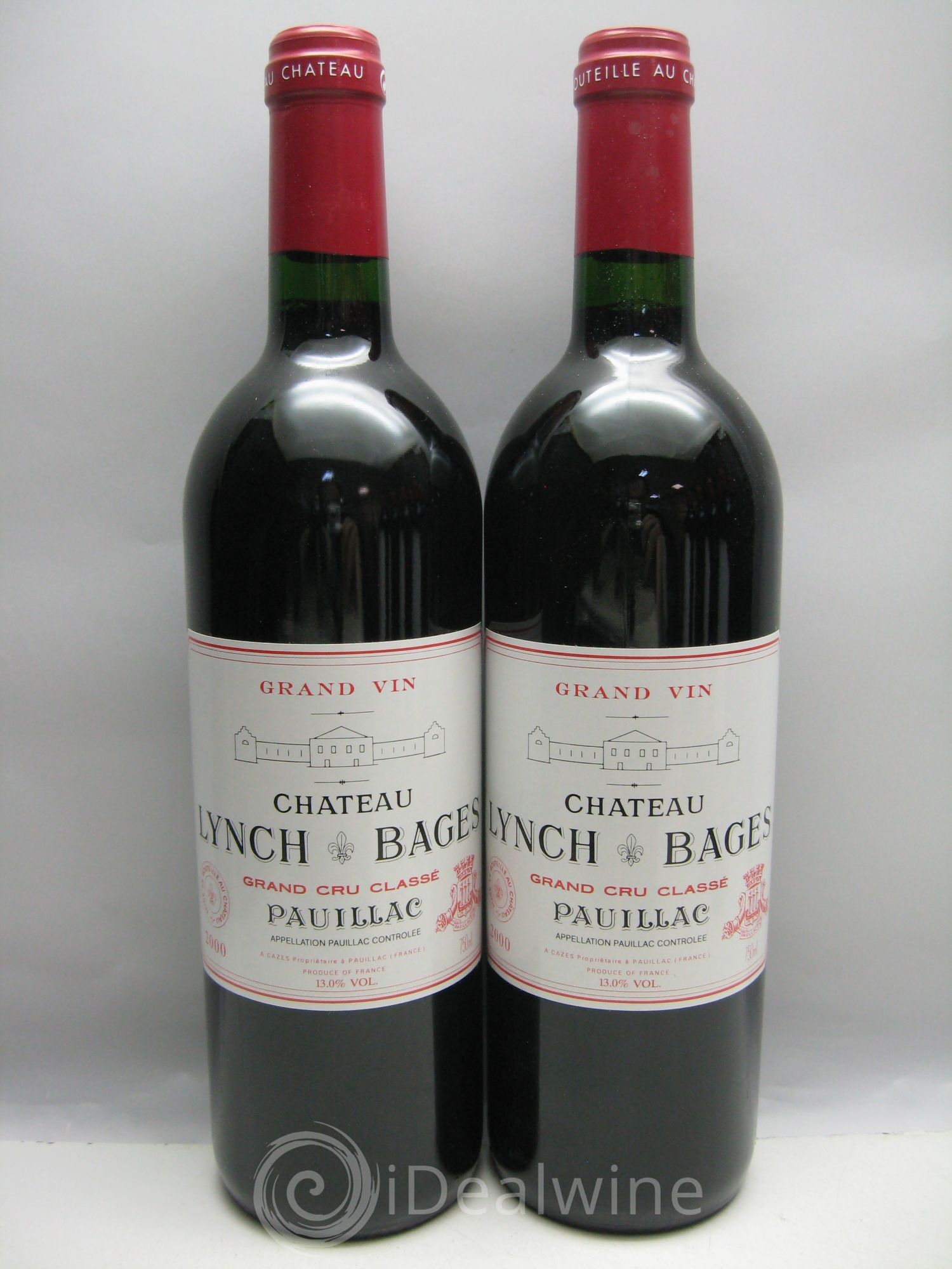 Château Lynch Bages 5ème Grand Cru Classé 2000 - Lot de 12 bouteilles - 1