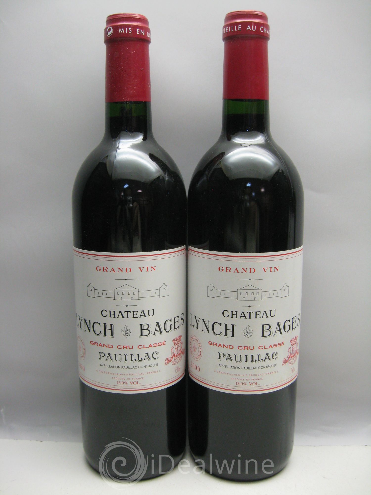 Château Lynch Bages 5ème Grand Cru Classé 2000 - Lot de 12 bouteilles - 5