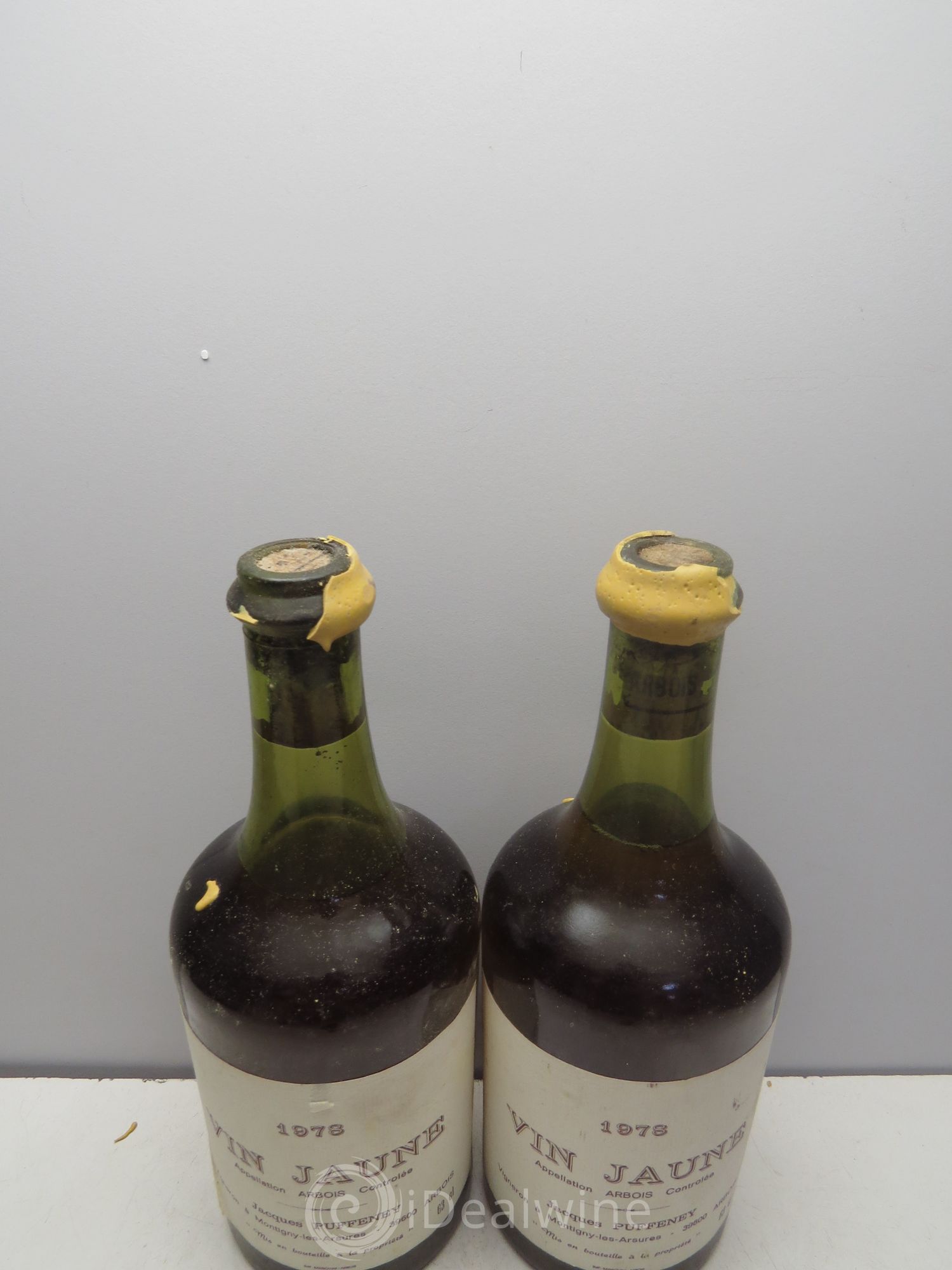 Arbois Vin Jaune Jacques Puffeney 1978 - Posten von 2 Flaschen - 1