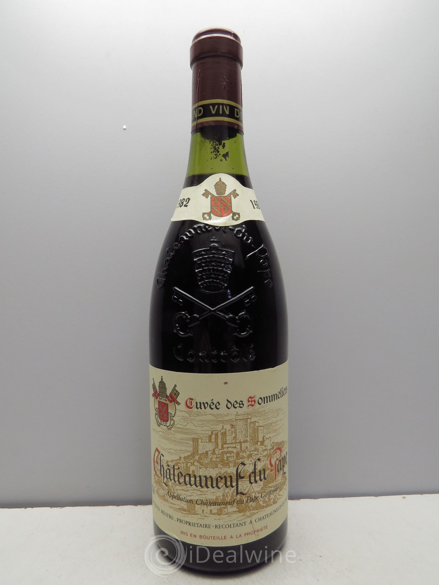 Châteauneuf-du-Pape Jacques Mestre Cuvée des Sommeliers 1982 - Posten von 6 Flaschen - 0