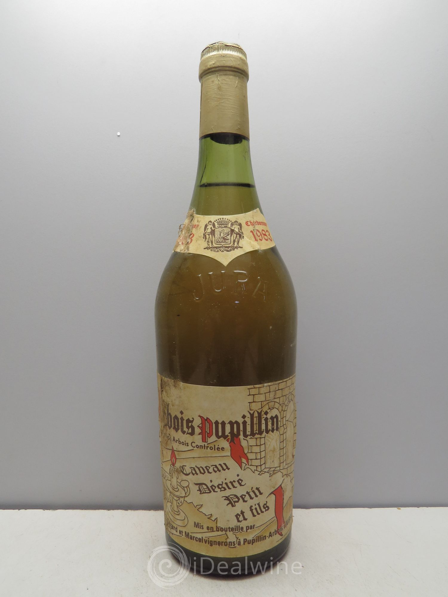 Arbois Pupillin Petit Gérard et Marcel Chardonnay Caveau Désiré (sans prix de réserve / no reserve) 1983 - Posten von 6 Flaschen - 0