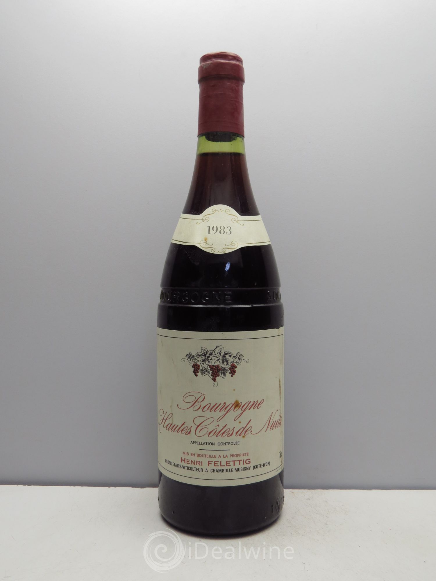 Hautes-Côtes de Nuits Henri Feletig 1983 - Posten von 1 Flasche - 0