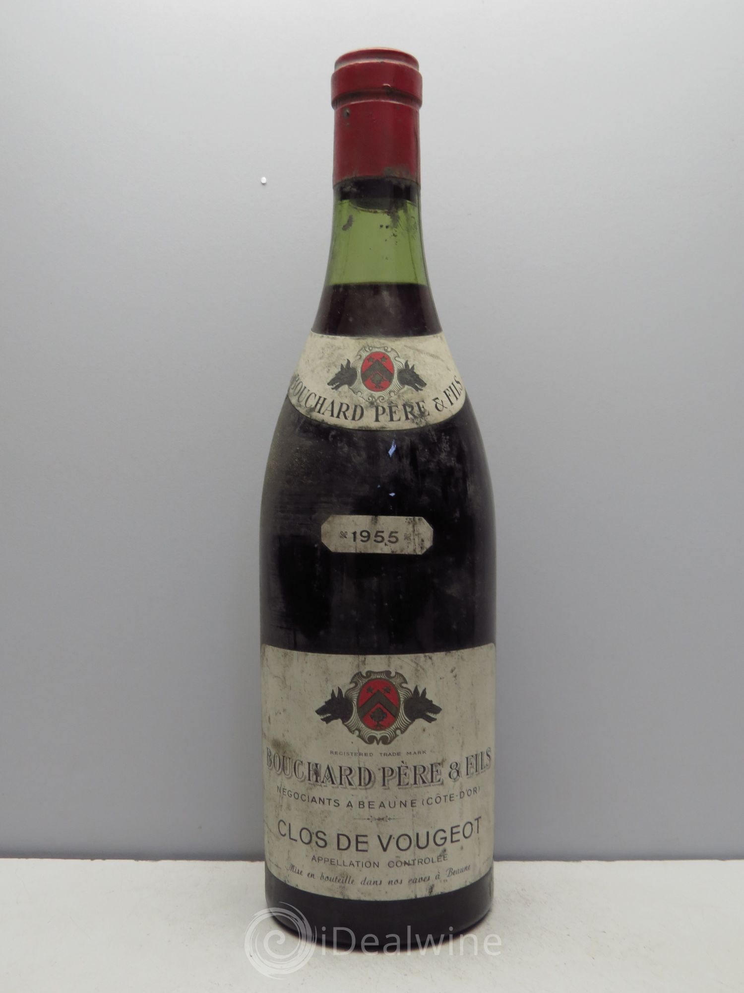 Clos de Vougeot Grand Cru Bouchard 1955 - Lot de 1 bouteille - 0