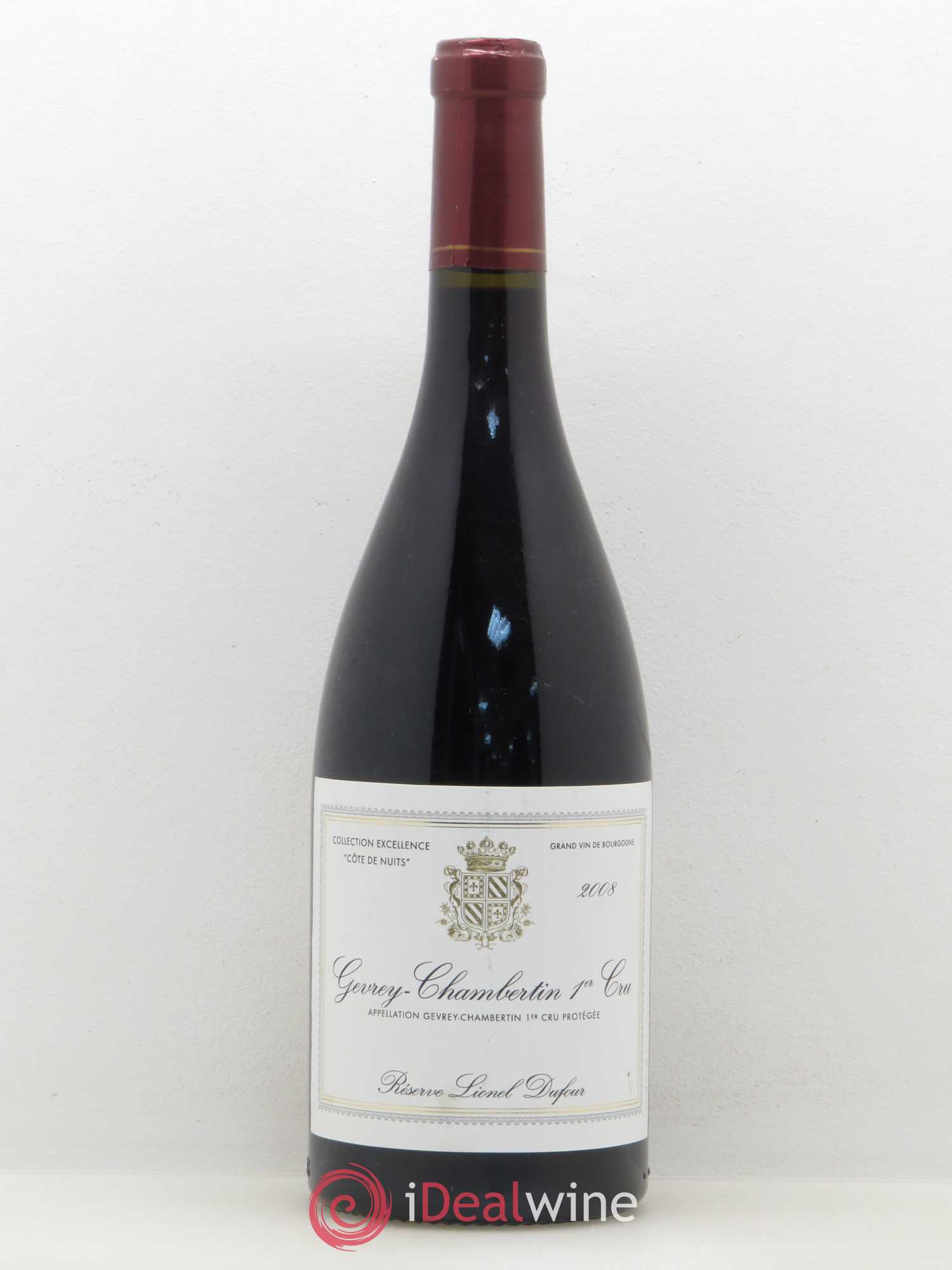 Gevrey-Chambertin 1er Cru Lionel Dufour 2008 - Posten von 1 Flasche - 0