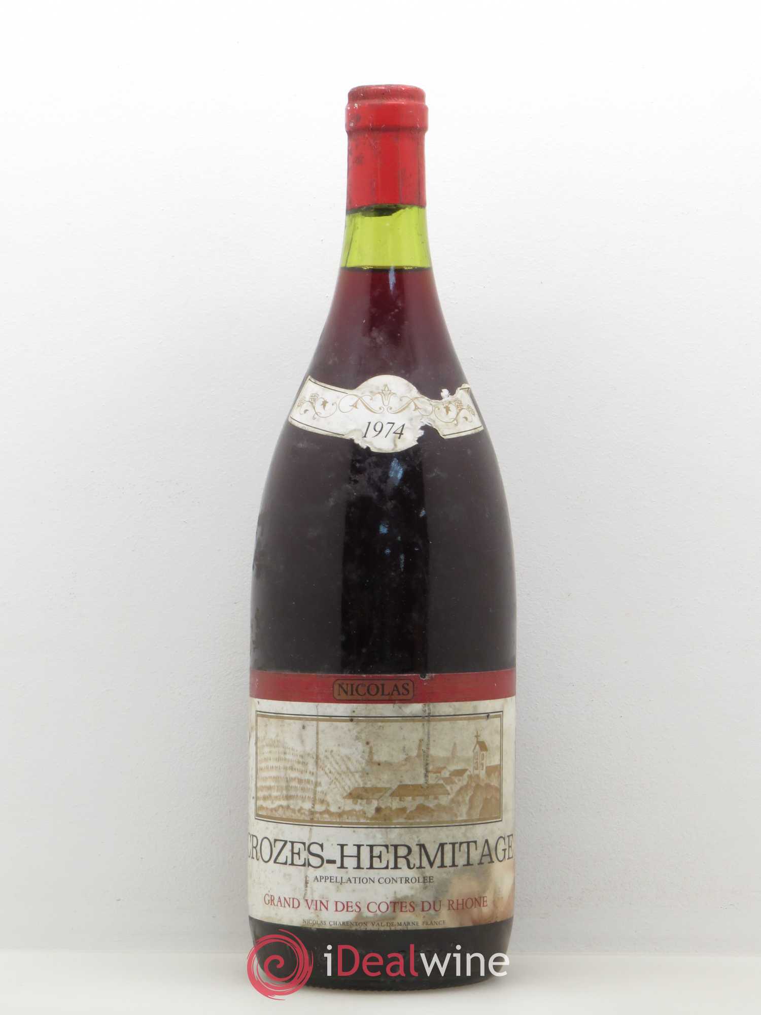Crozes-Hermitage Nicolas Charenton 1974 - Lot de 1 magnum - 0