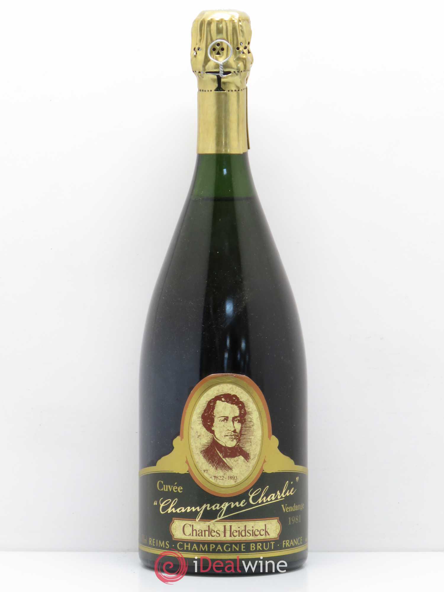 Réserve Charlie Charles Heidsieck 1981 - Lot de 1 bouteille - 0