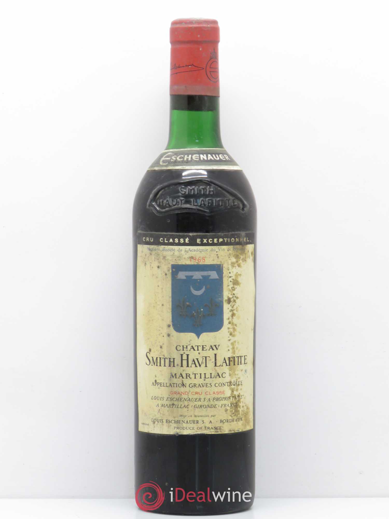 Château Smith Haut Lafitte Cru Classé de Graves 1968 - Lot de 1 bouteille - 0