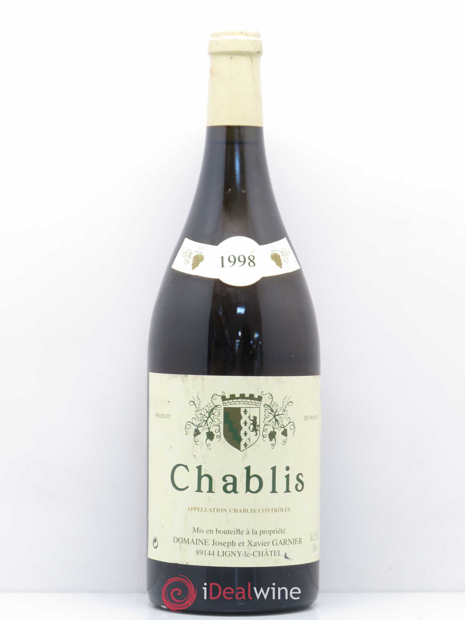 Chablis Joseph et Xavier Garnier 1998 - Posten von 1 Magnum - 0