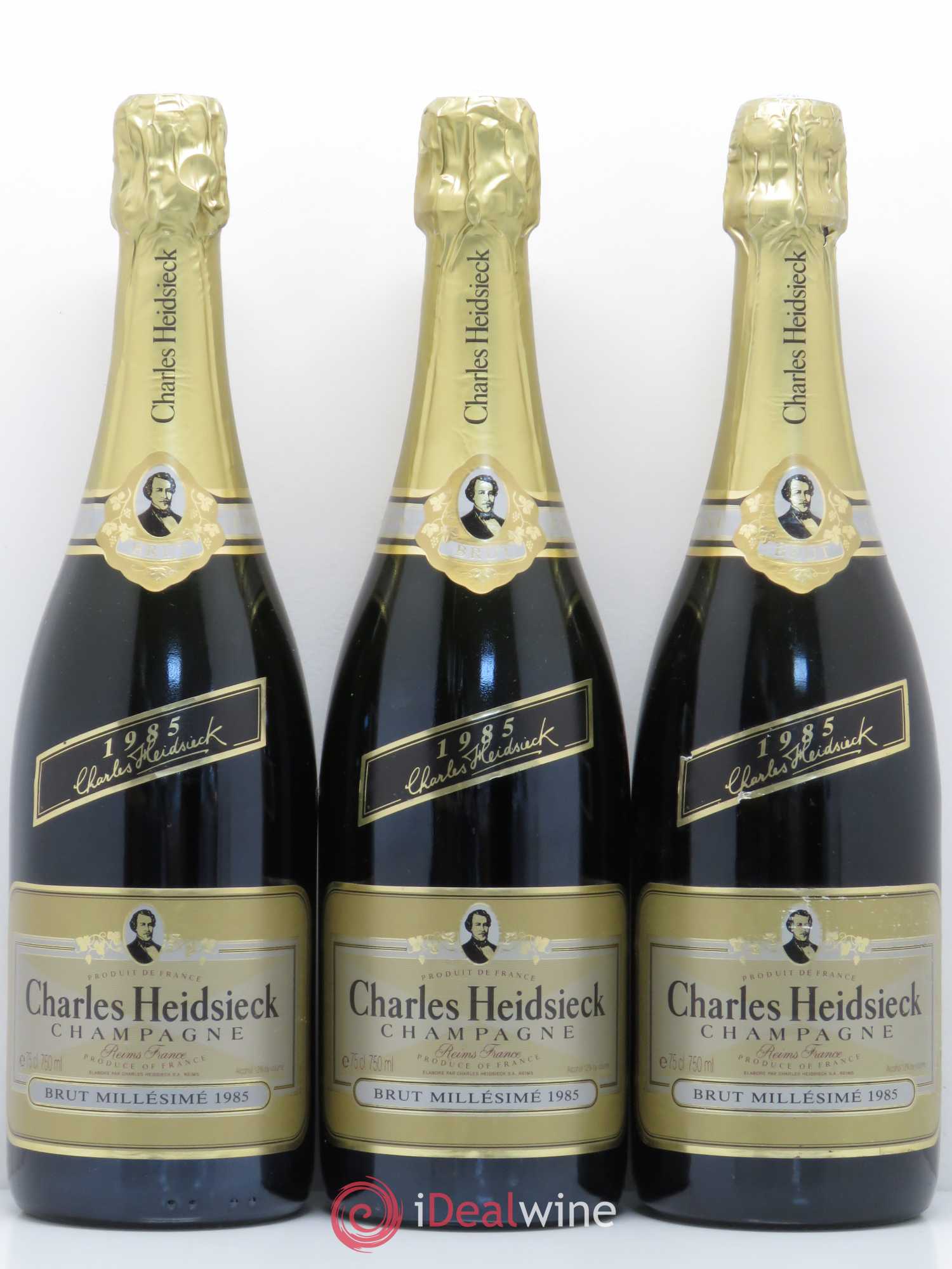 Brut Charles Heidsieck 1985 - Lot de 3 bouteilles - 0