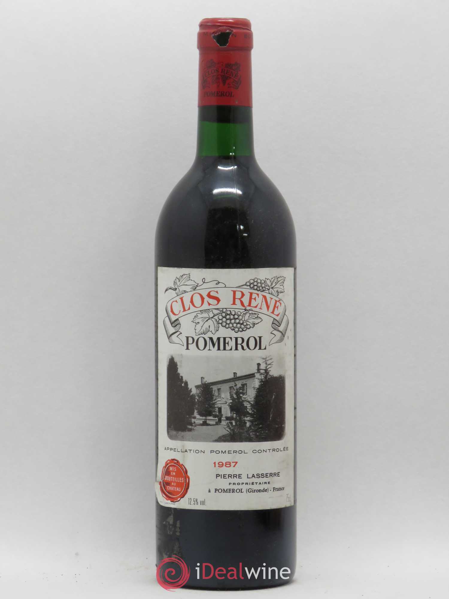 Pomerol Clos René 1987 - Lot of 1 bottle - 0