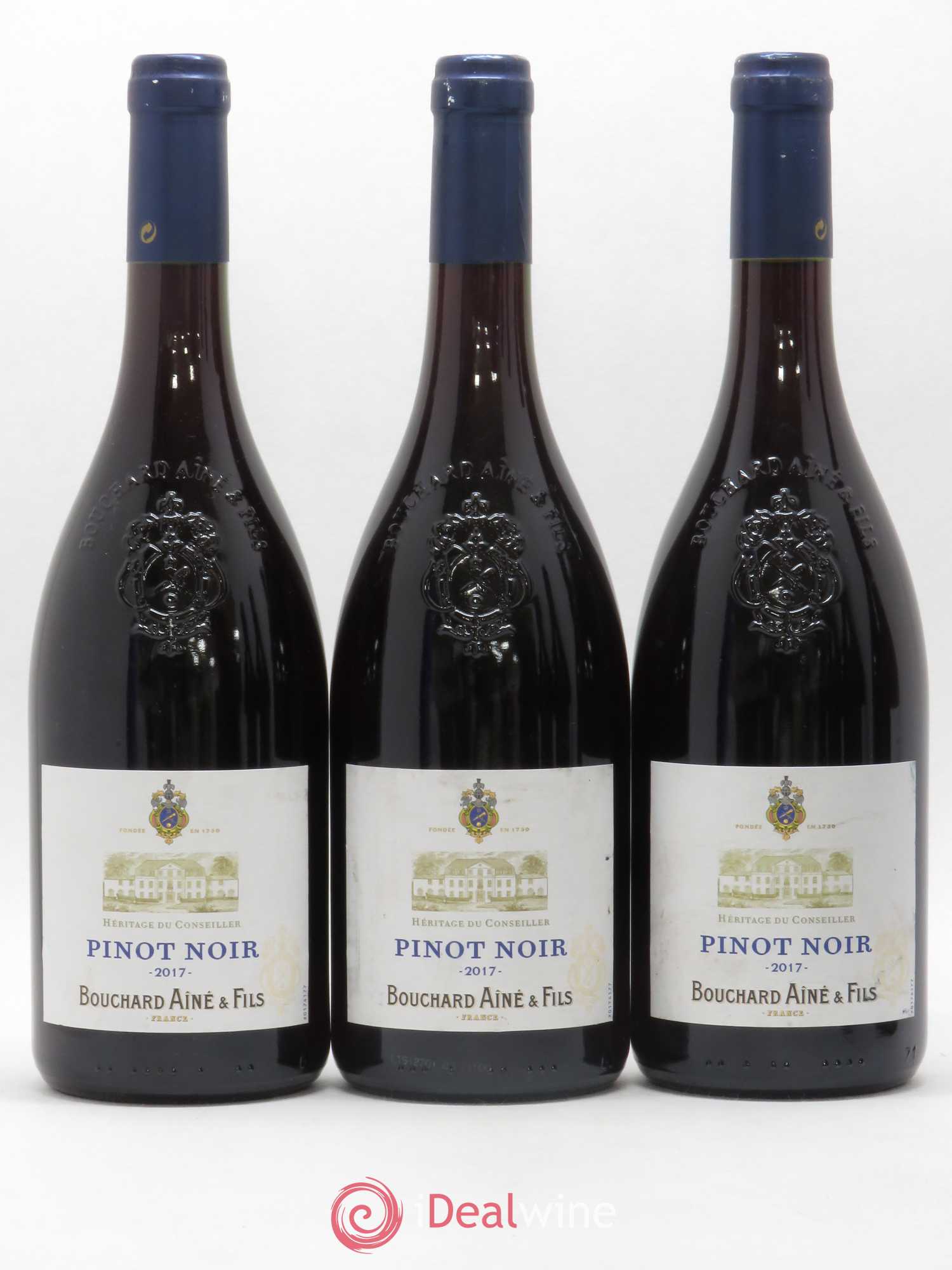 Bourgogne Pinot noir Bouchard Ainé et Fils (sans prix de réserve) 2017 - Posten von 6 Flaschen - 1