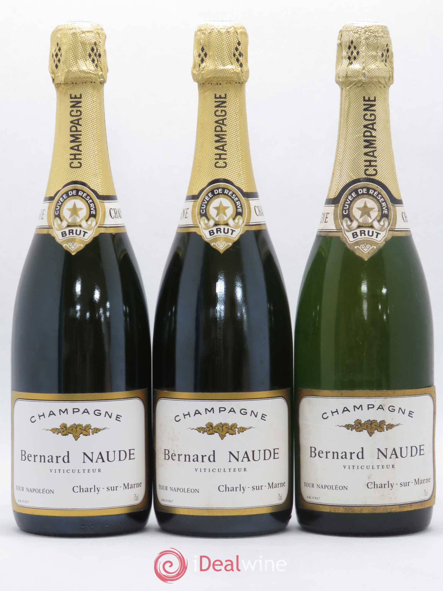 Champagne Bernard Naudé La Tour Napoleon - Posten von 3 Flaschen - 0