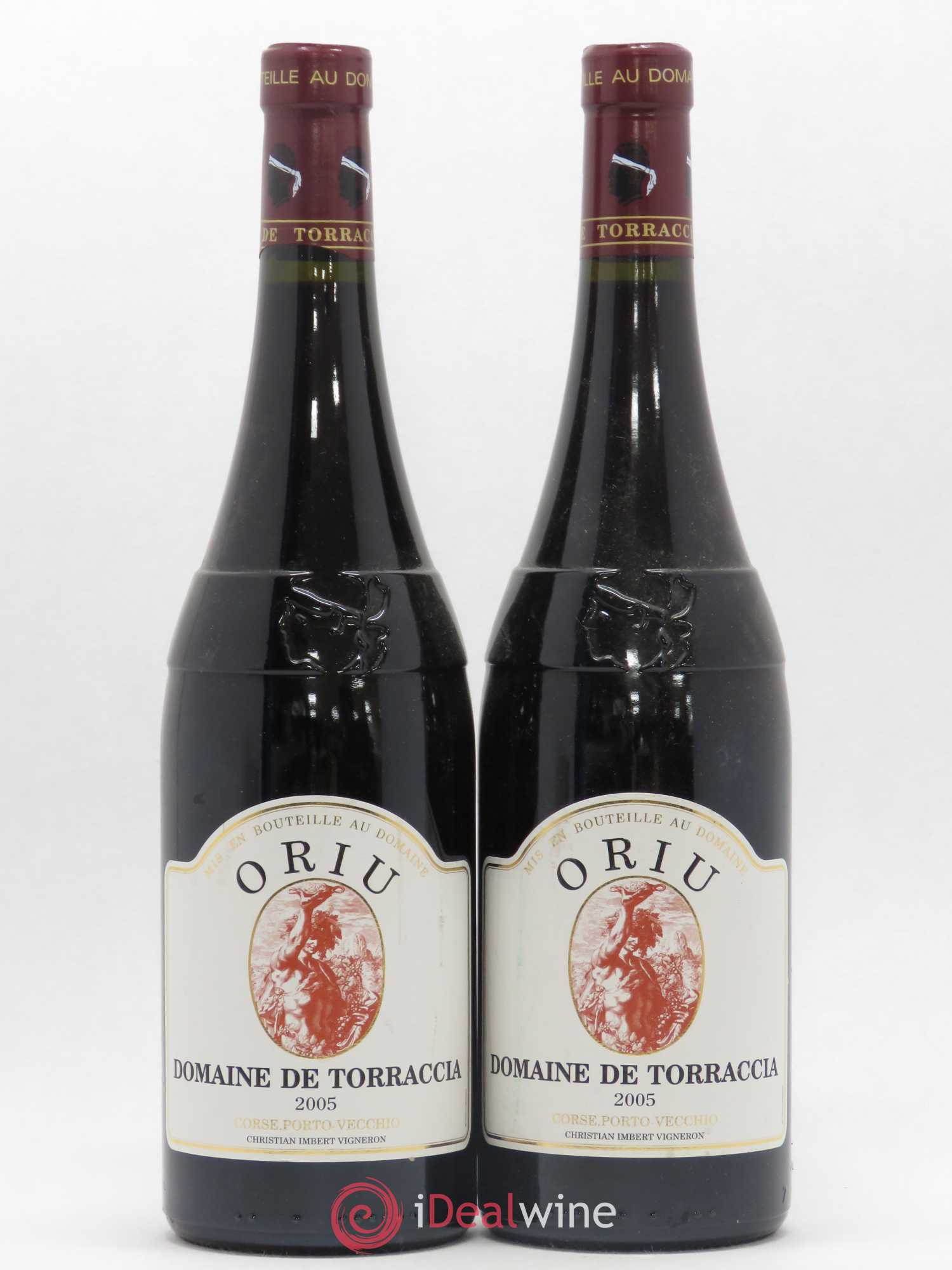 Vin de Corse Porto-Vecchio Cuvée Oriu Domaine de Torraccia 2005 - Posten von 2 Flaschen - 0