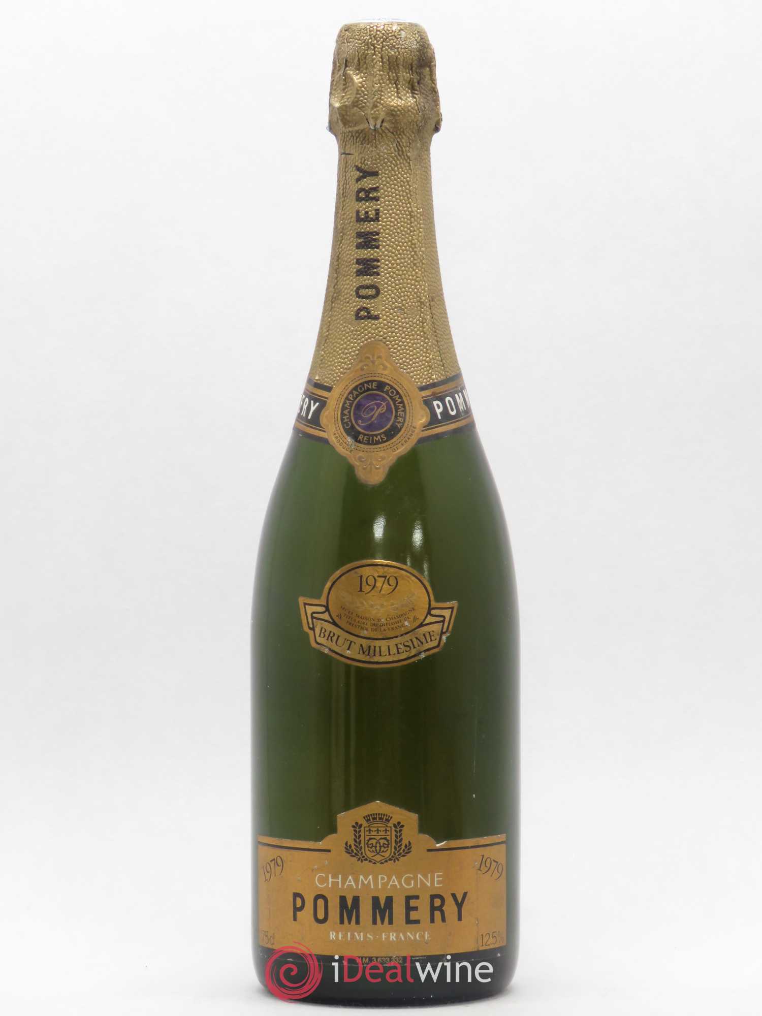 Brut Pommery 1979 - Lot de 1 bouteille - 0
