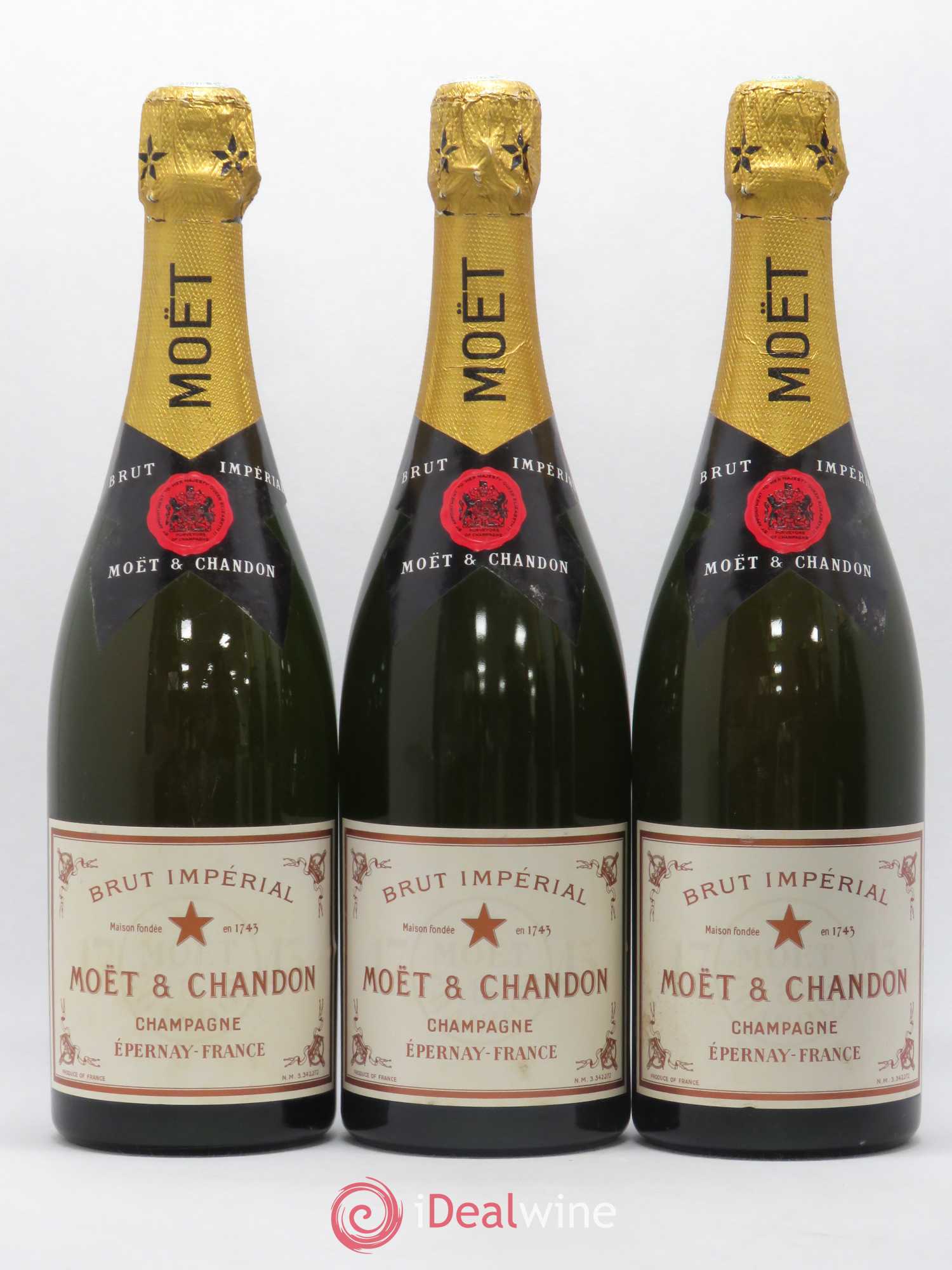 Impérial Brut Moët et Chandon - Lot de 5 bouteilles - 1
