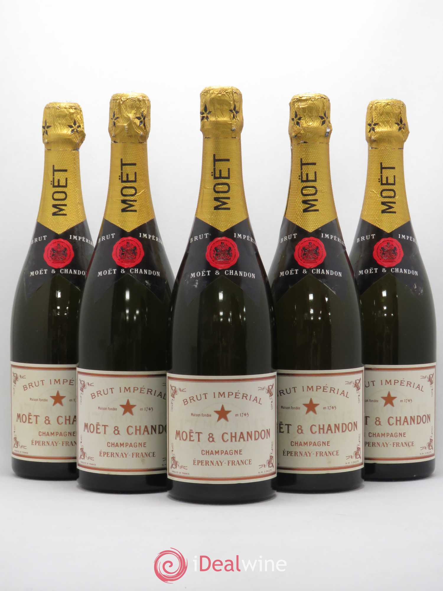 Impérial Brut Moët et Chandon - Lot de 5 bouteilles - 0