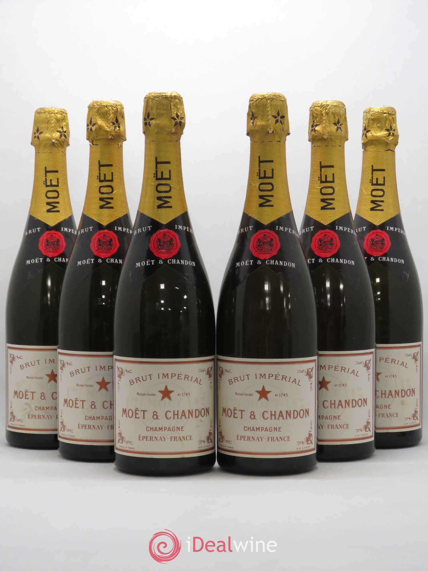 Impérial Brut Moët et Chandon - Lot de 6 bouteilles - 0