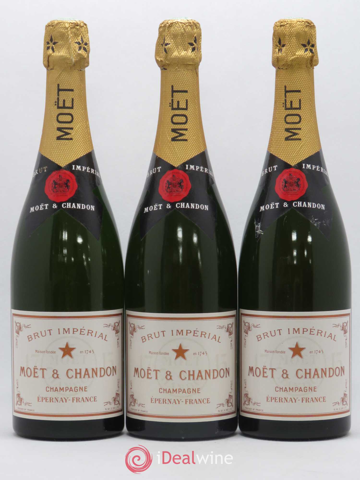 Impérial Brut Moët et Chandon - Lot de 3 bouteilles - 0