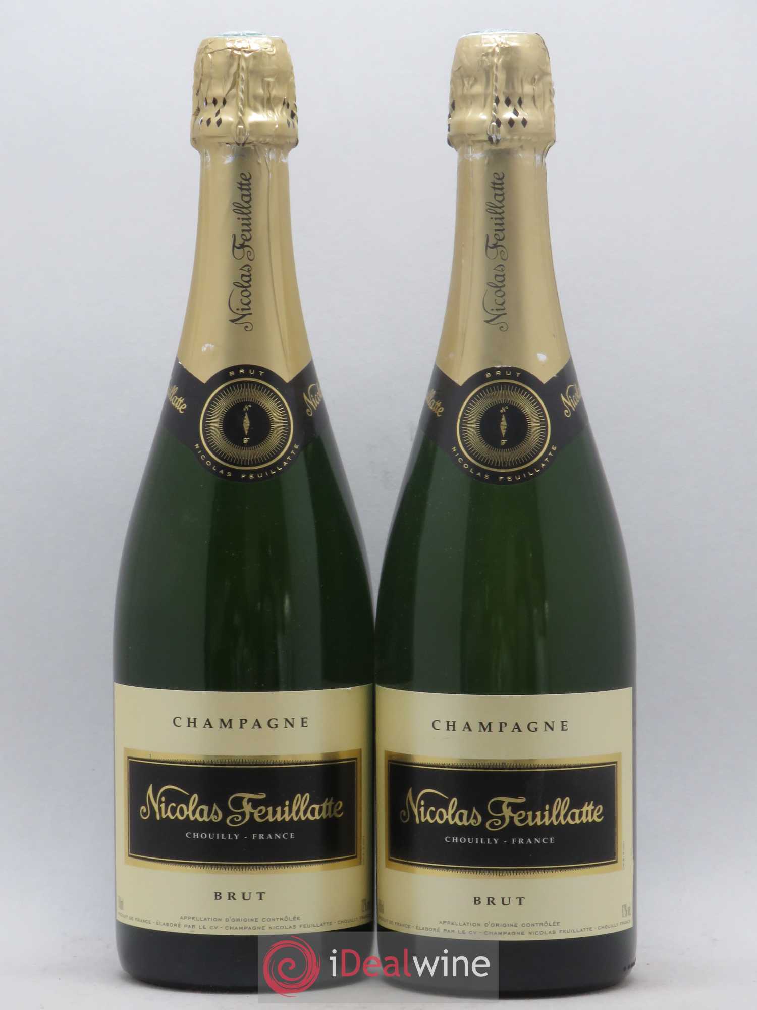 Champagne Brut Nicolas Feuillatte - Lot de 2 bouteilles - 0