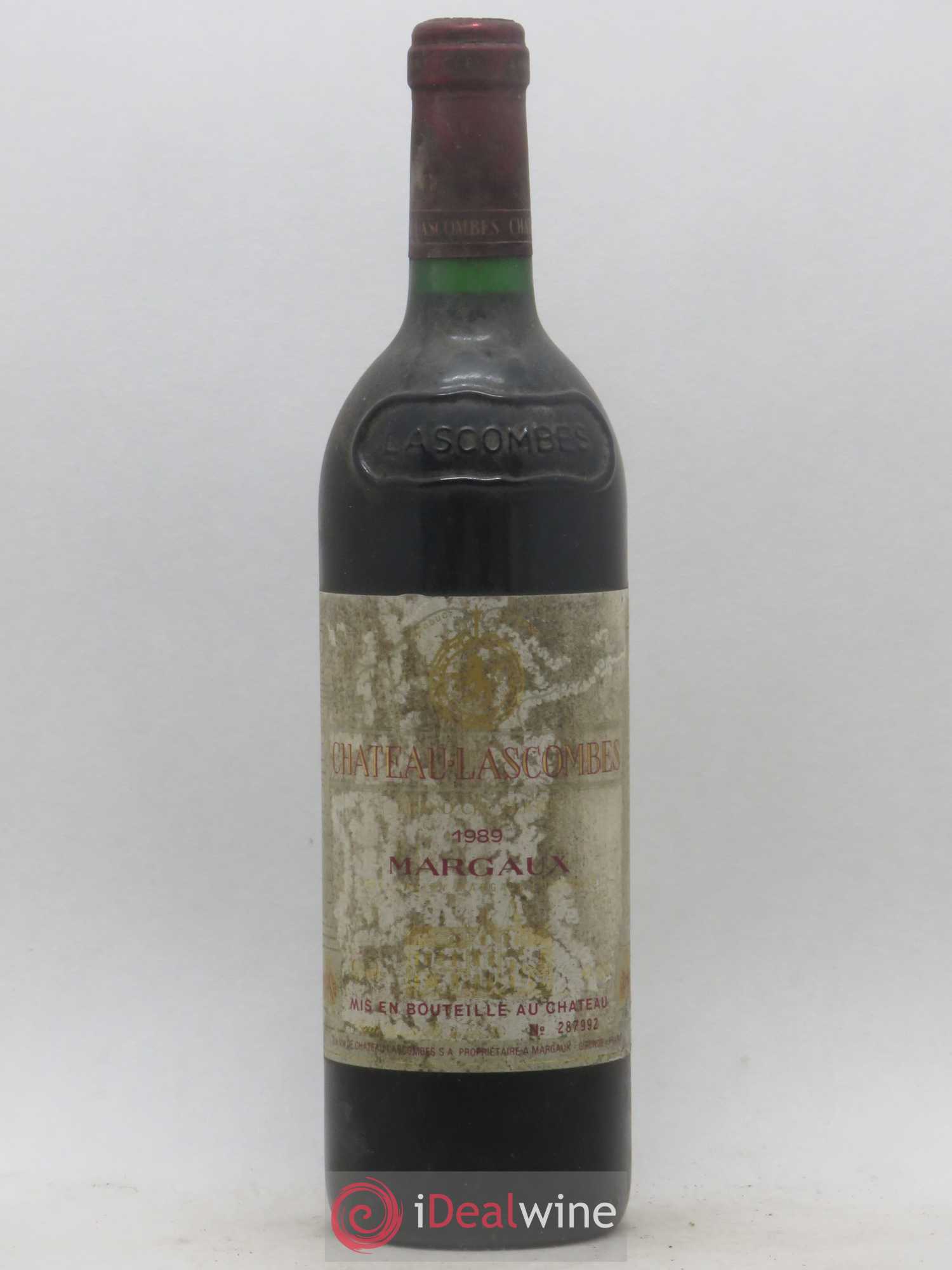 Château Lascombes 2ème Grand Cru Classé 1989 - Lot de 1 bouteille - 0