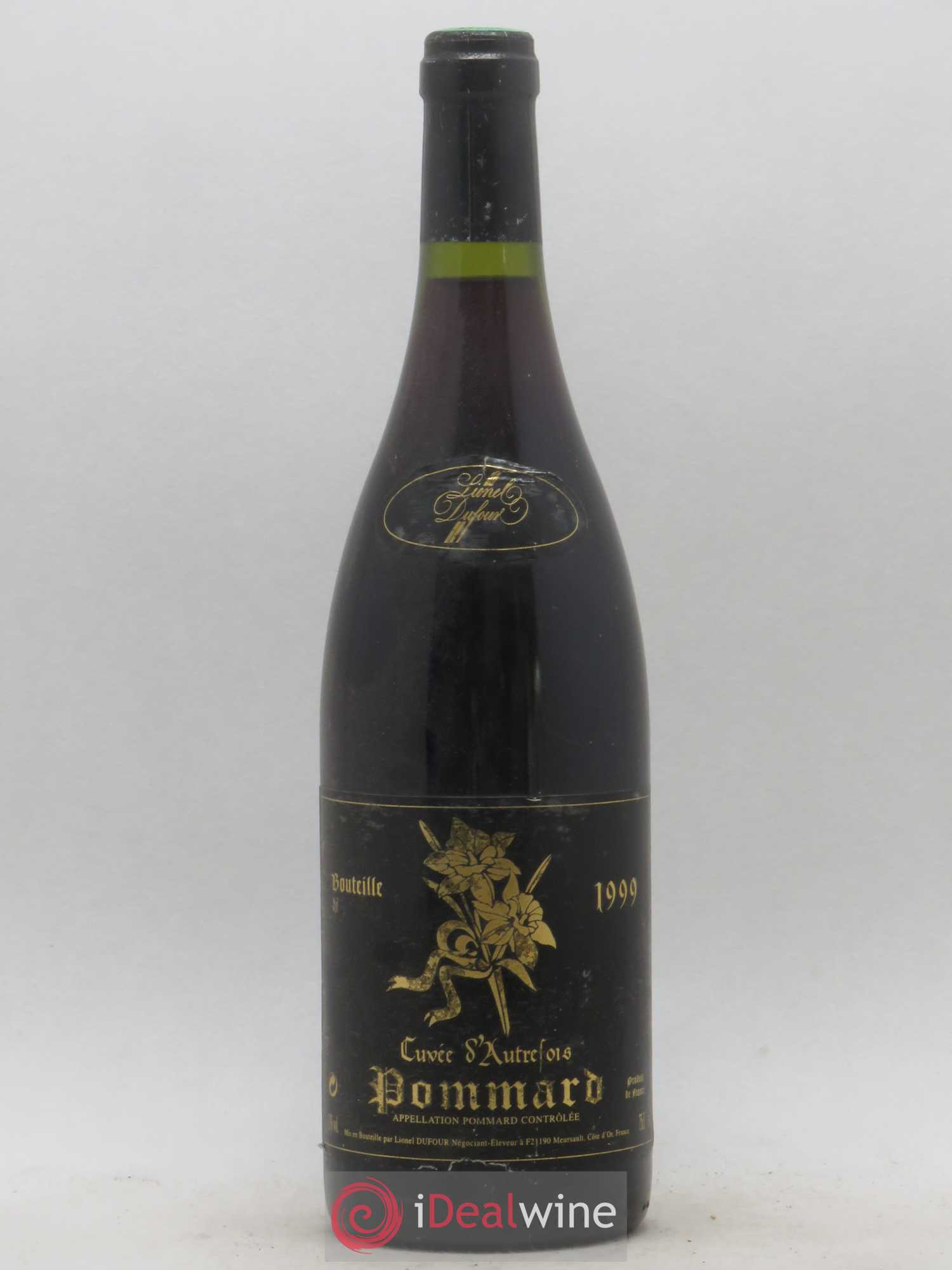 Pommard Cuvée d'Autrefois Lionel Dufour 1999 - Posten von 1 Flasche - 0