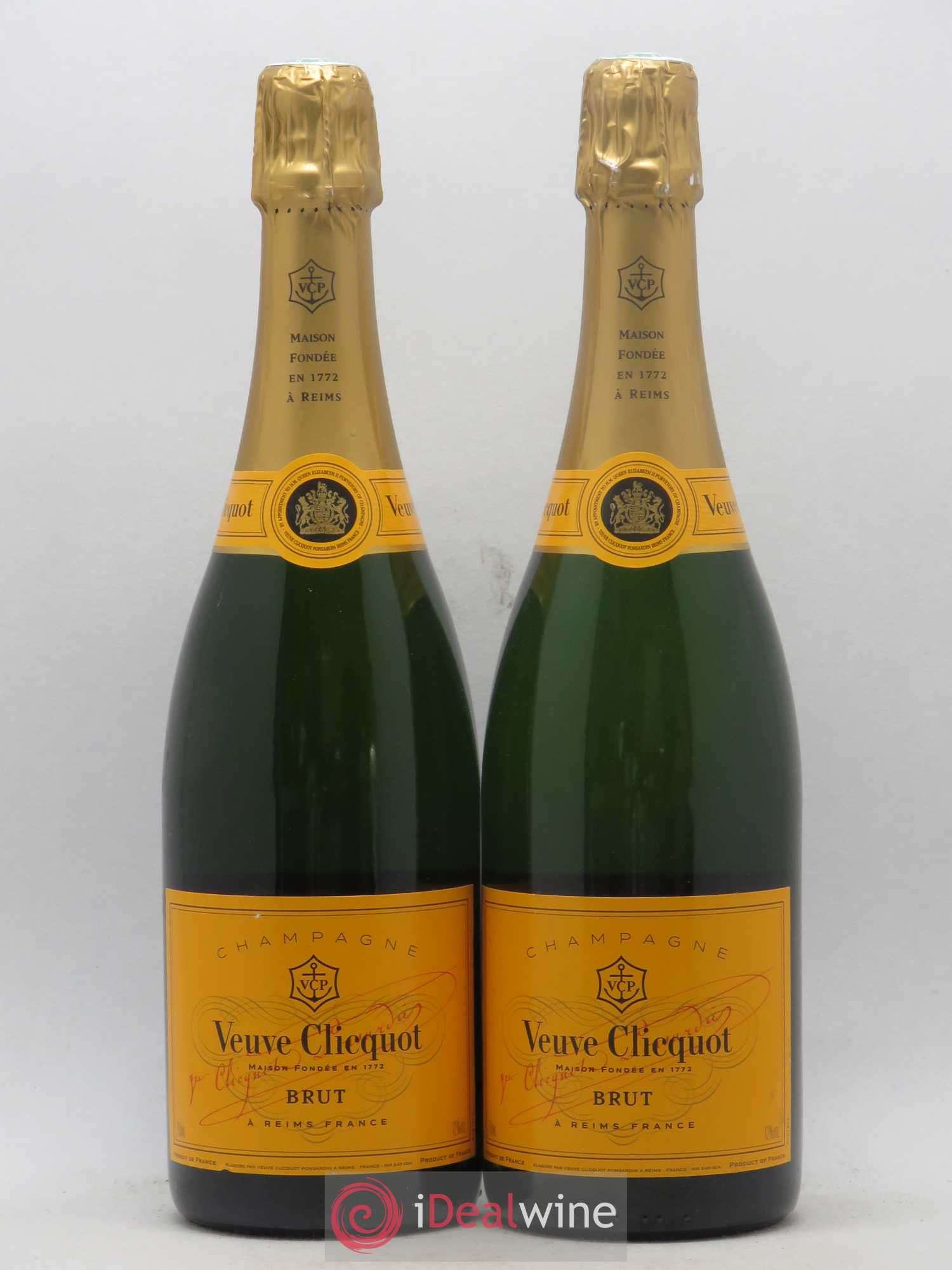 Brut Réserve Veuve Clicquot - Lot de 2 bouteilles - 0