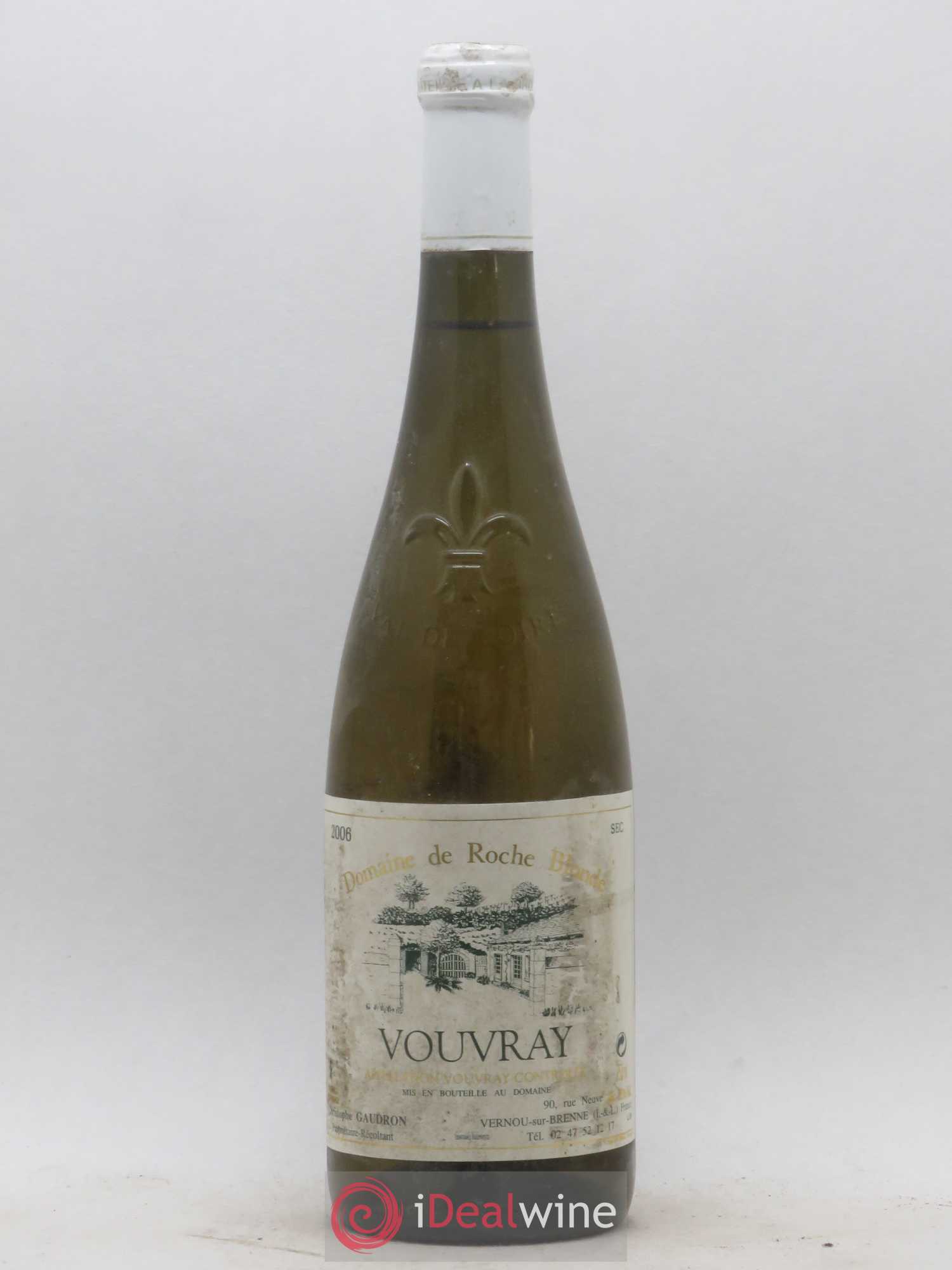 Vouvray Domaine de Roche Blonde Christophe Gaudron 2006 - Posten von 1 Flasche - 0