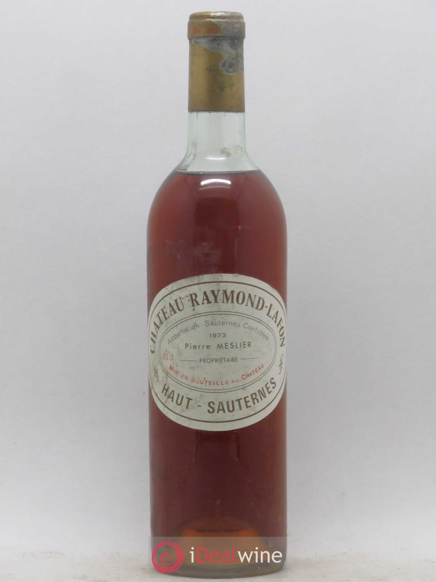 Château Raymond Lafon Pierre Meslier 1973 - Lotto di 1 bottiglia - 0
