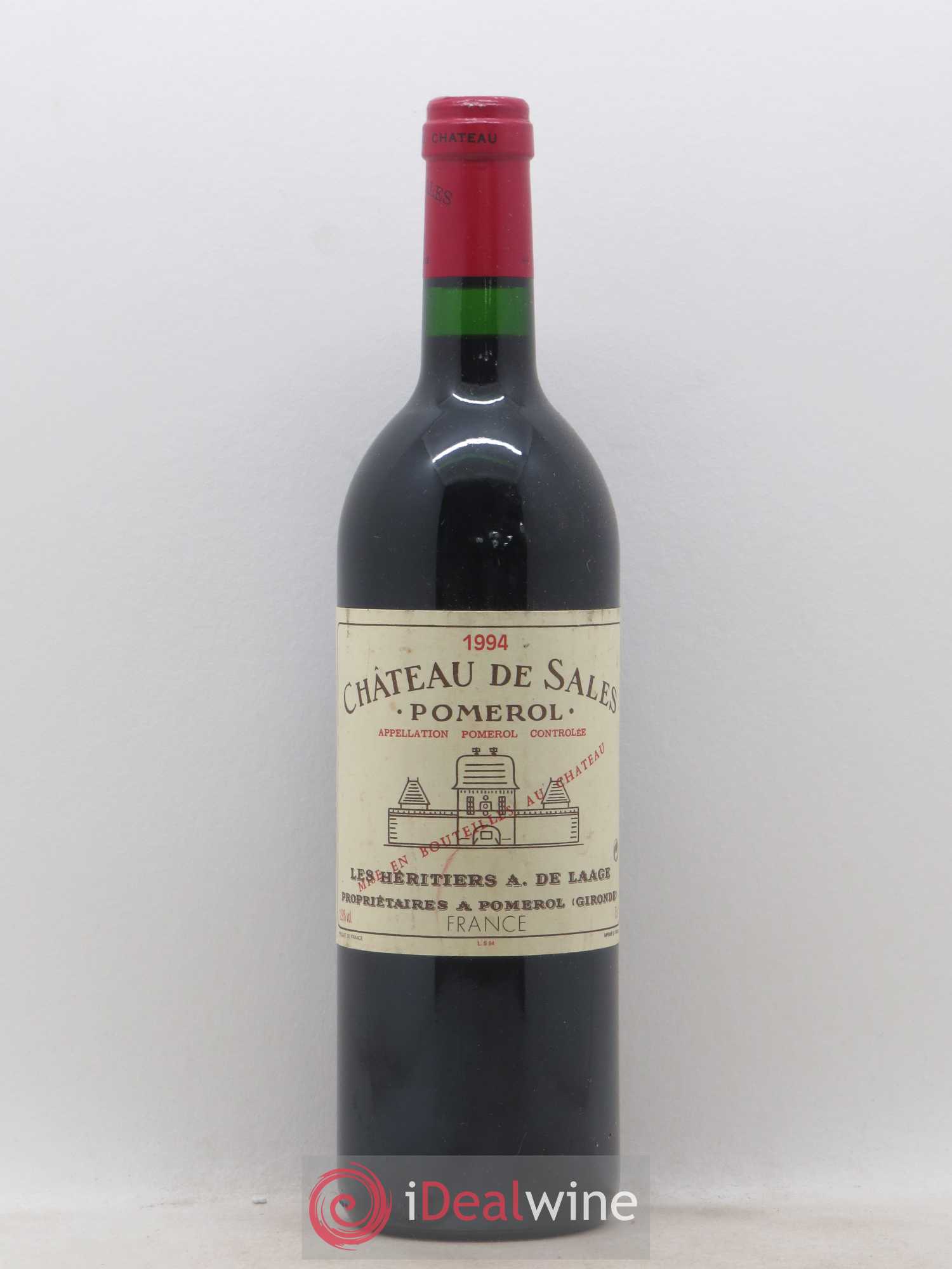 Château de Sales 1994 - Lot de 1 bouteille - 0