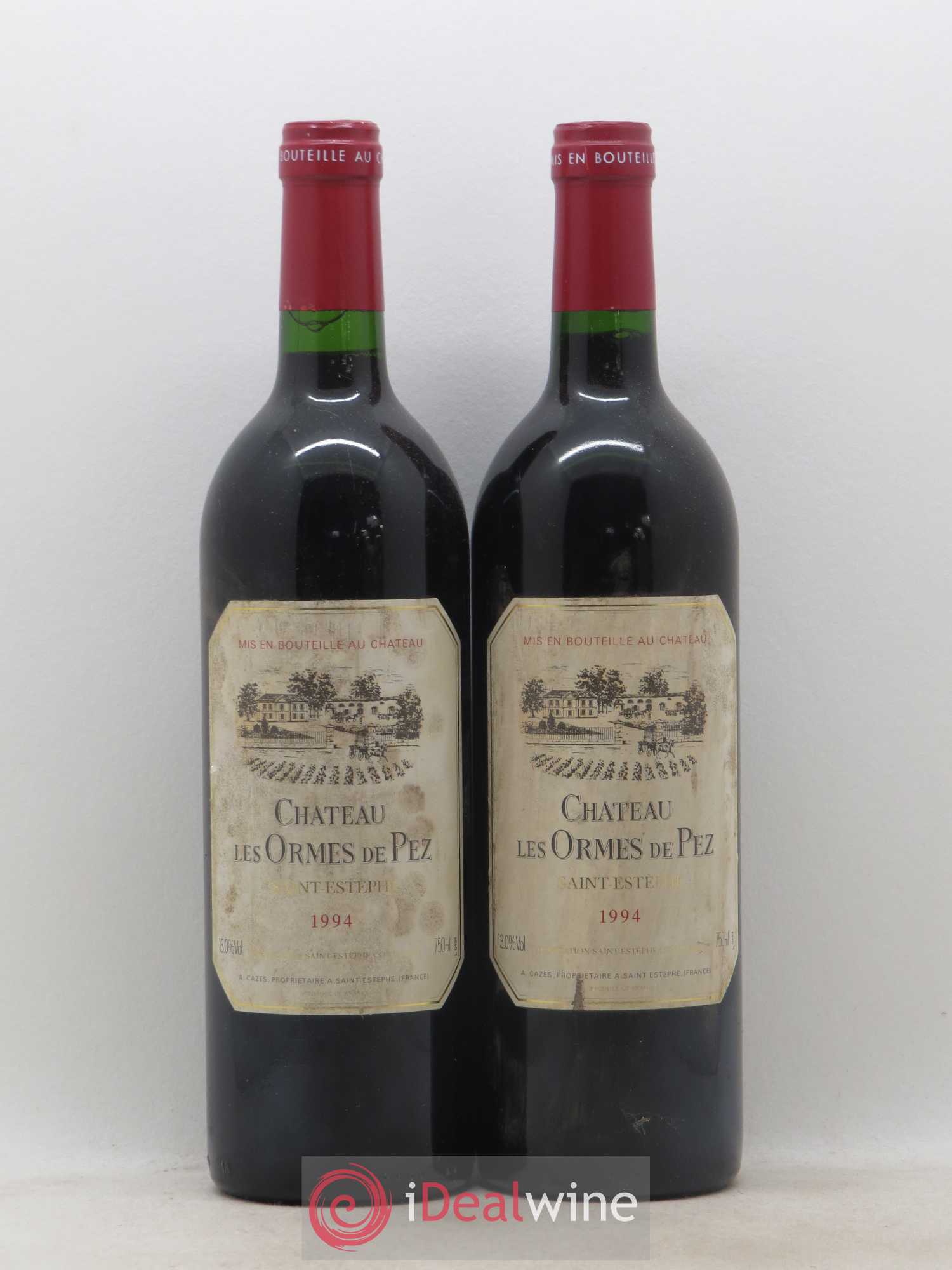 Château les Ormes de Pez 1994 - Lot de 2 bouteilles - 0