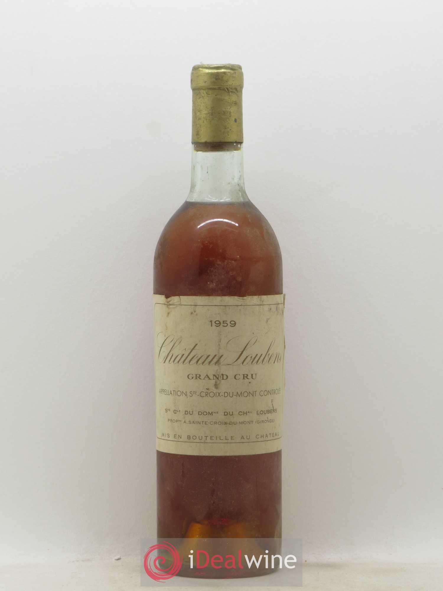 Château Loubens 1959 - Lotto di 1 bottiglia - 0