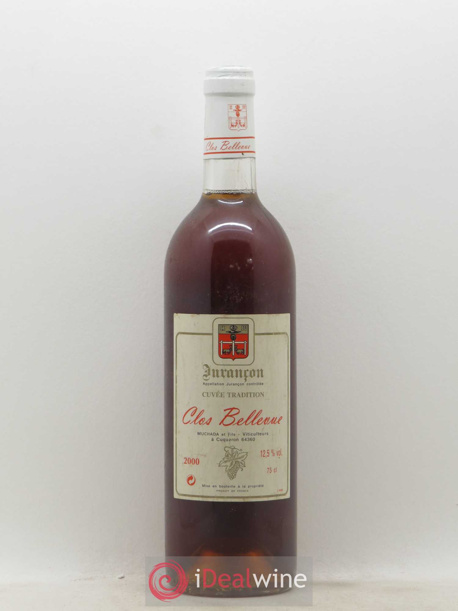 Jurançon Machada Clos Bellevue Cuvée Tradition 2000 - Posten von 1 Flasche - 0