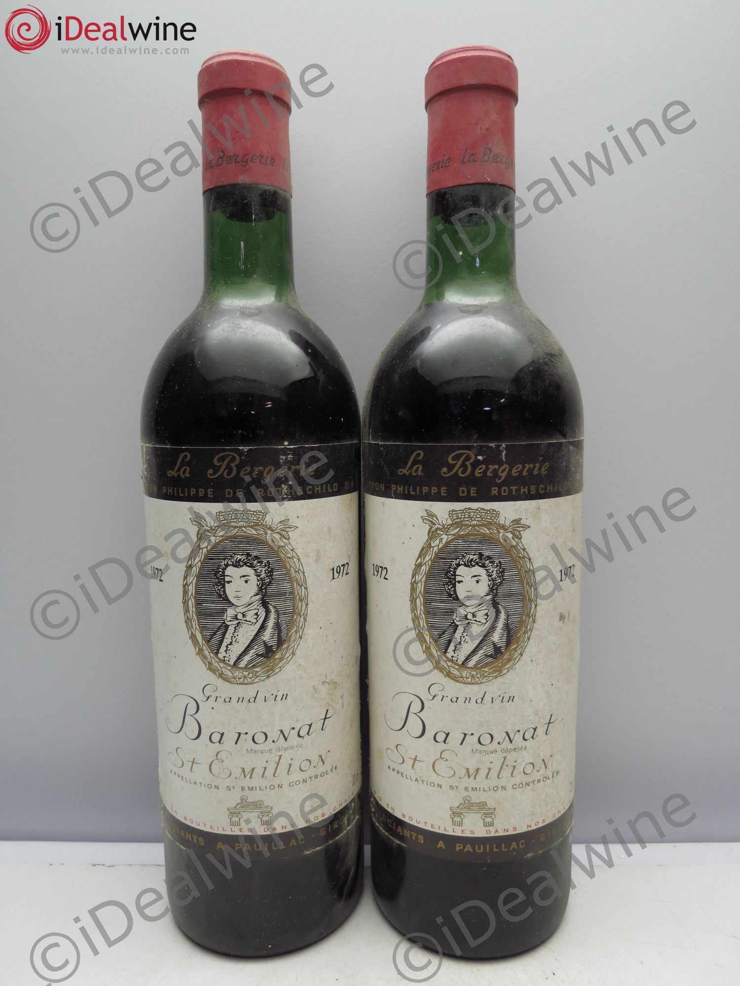 Baronnat 1972 - Lot de 2 bouteilles - 0