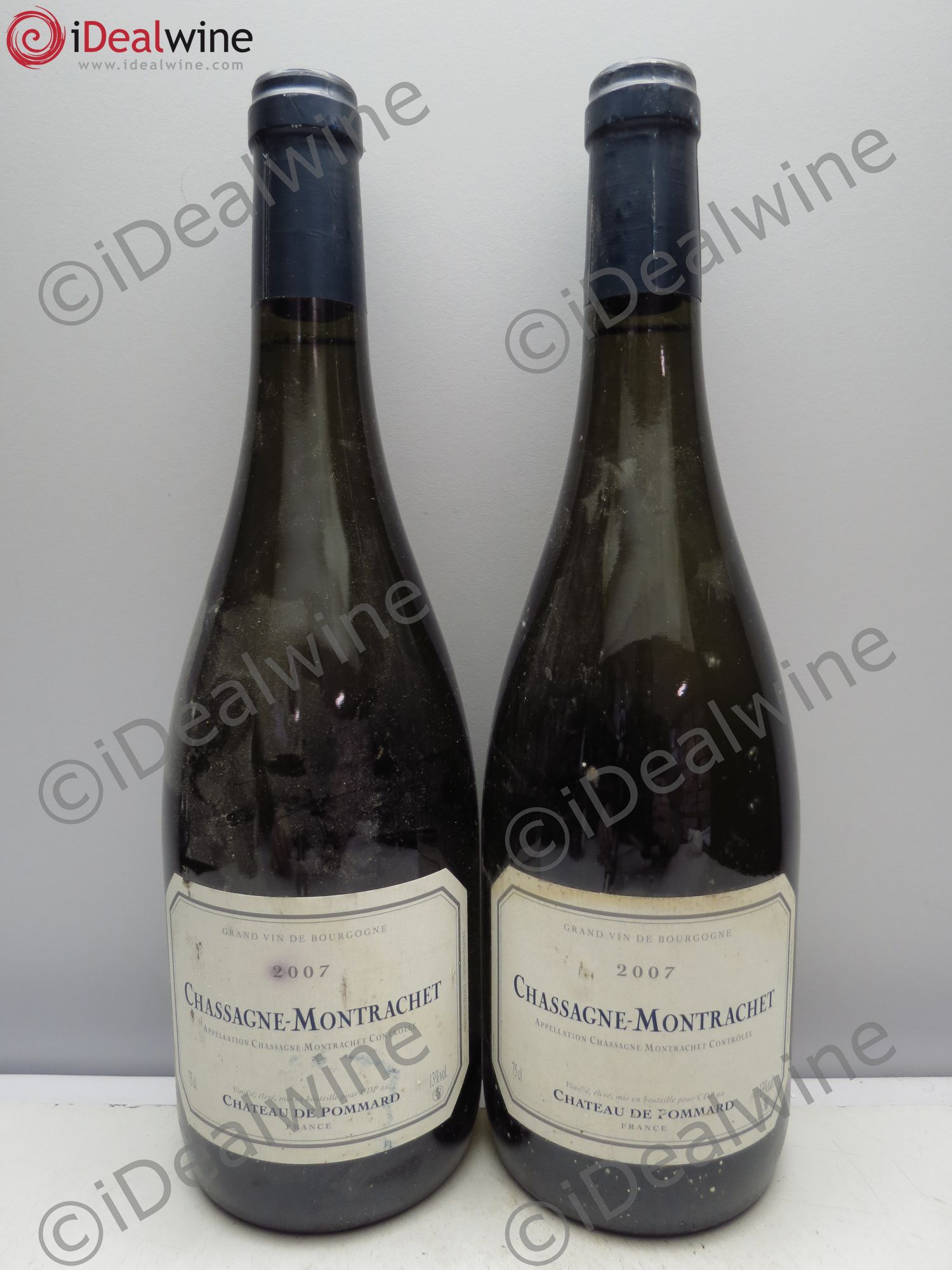 Chassagne-Montrachet Château de Pommard 2007 - Lot de 2 bouteilles - 0