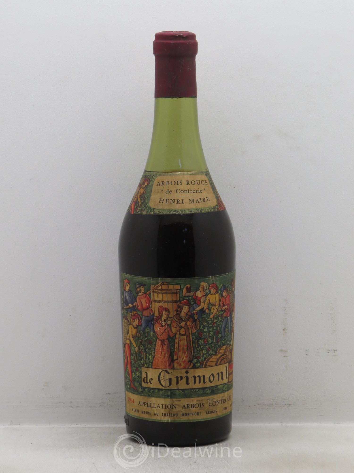 Arbois de Grimont Henri Maire 1964 - Posten von 1 Flasche - 0