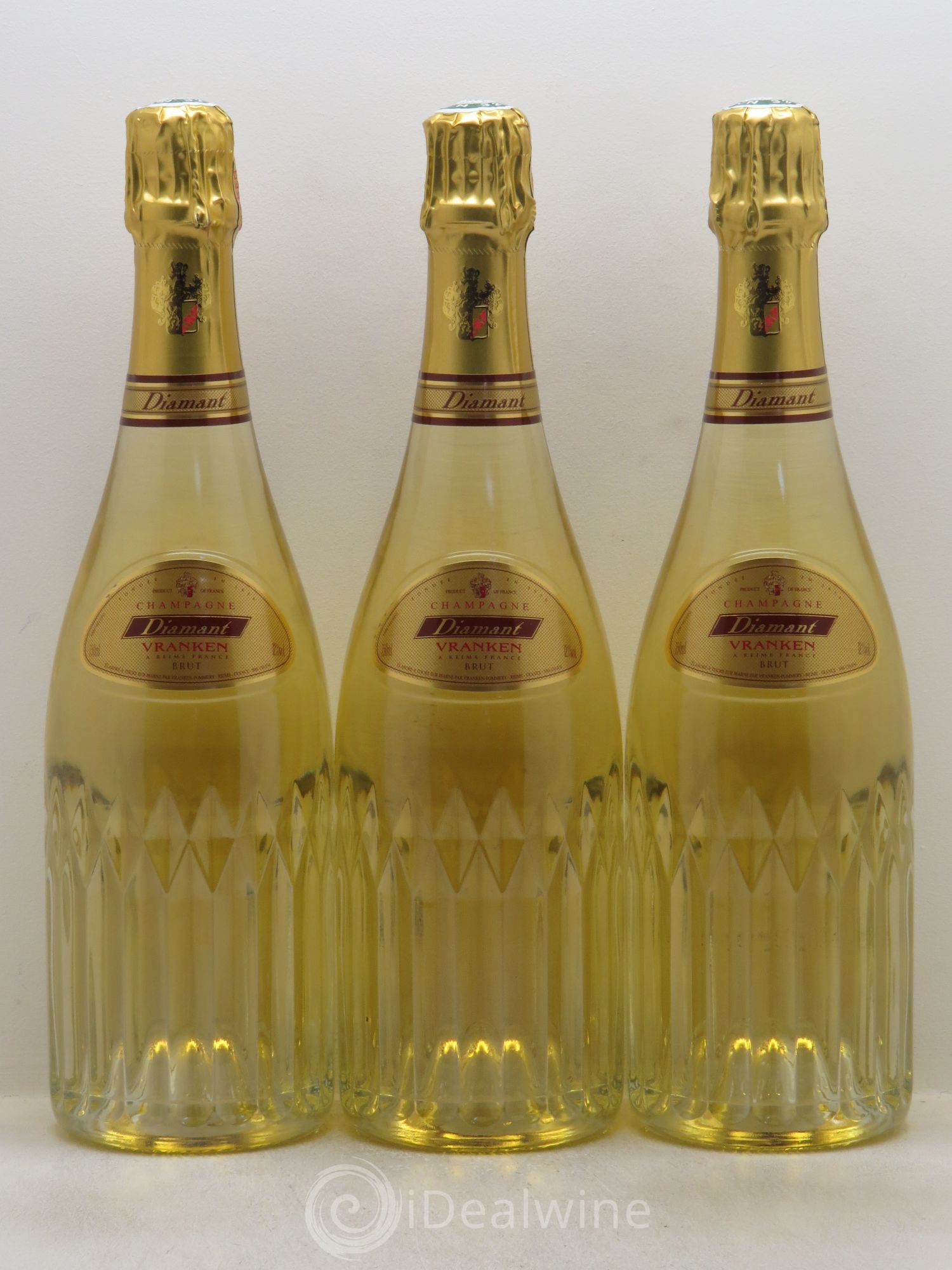 Champagne Diamant Vranken - Posten von 3 Flaschen - 0