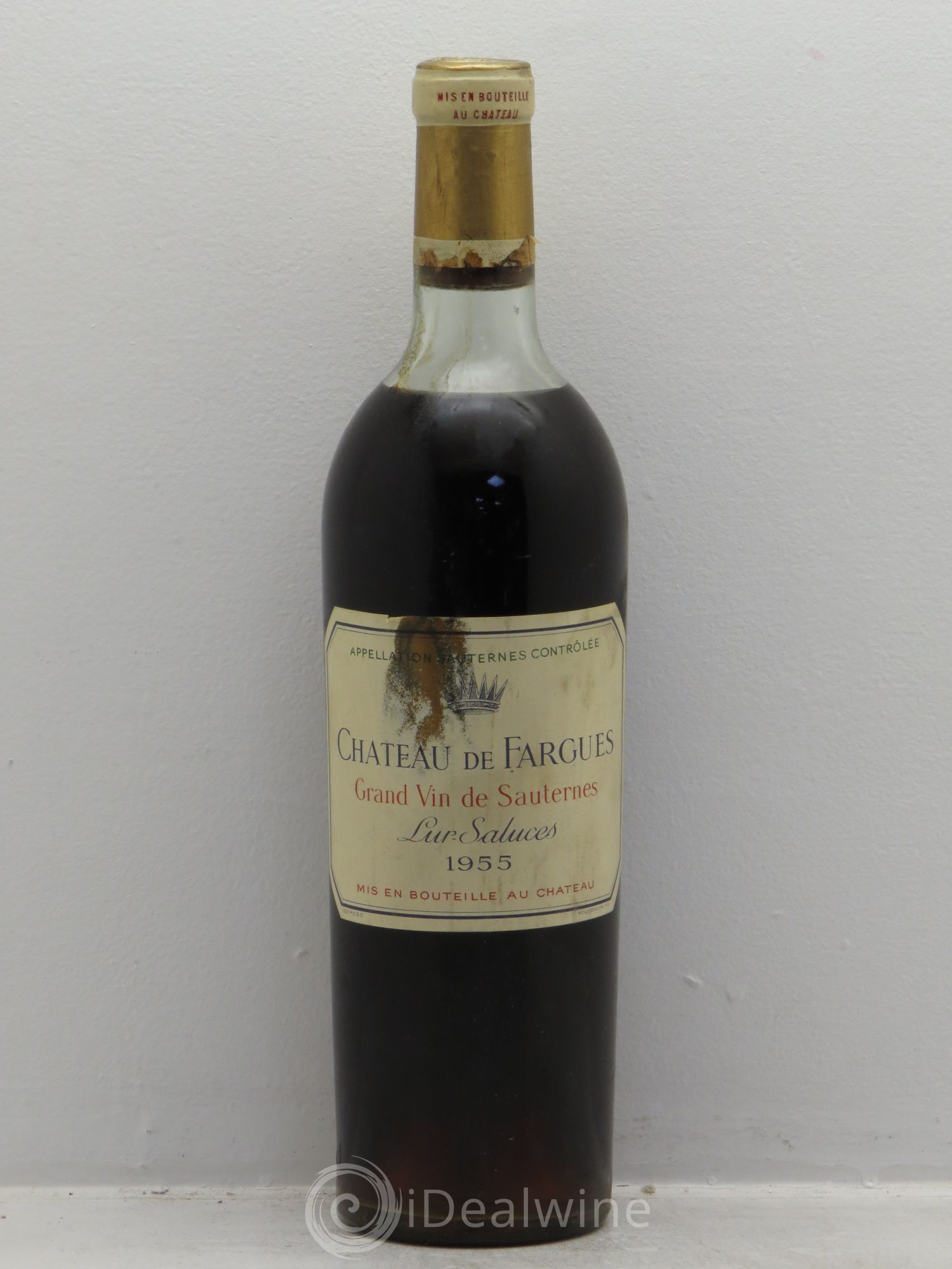 Château de Fargues 1955 - Lotto di 1 bottiglia - 0