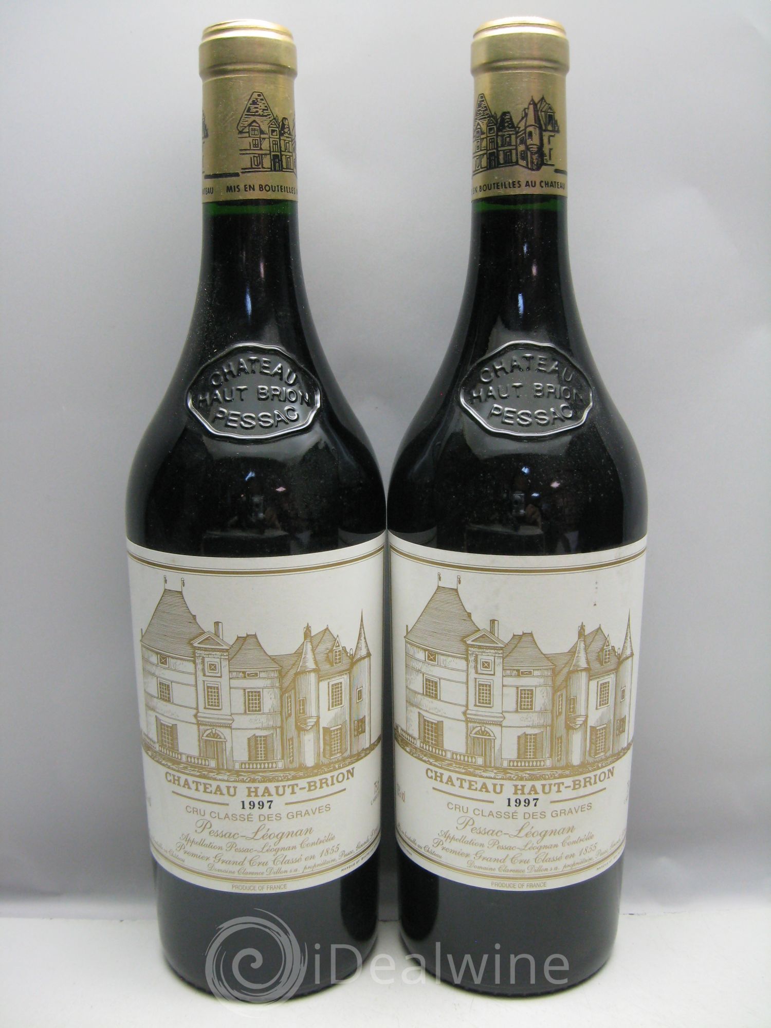 Château Haut Brion 1er Grand Cru Classé 1997 - Lot de 6 bouteilles - 2